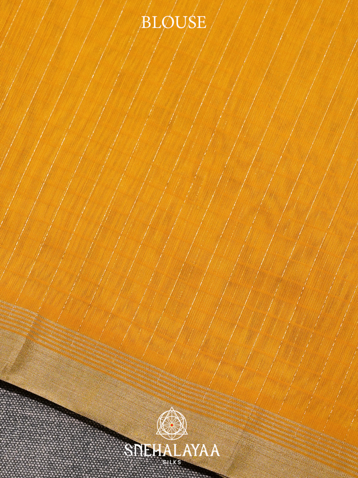 Yellow Kora Silk Cotton Saree