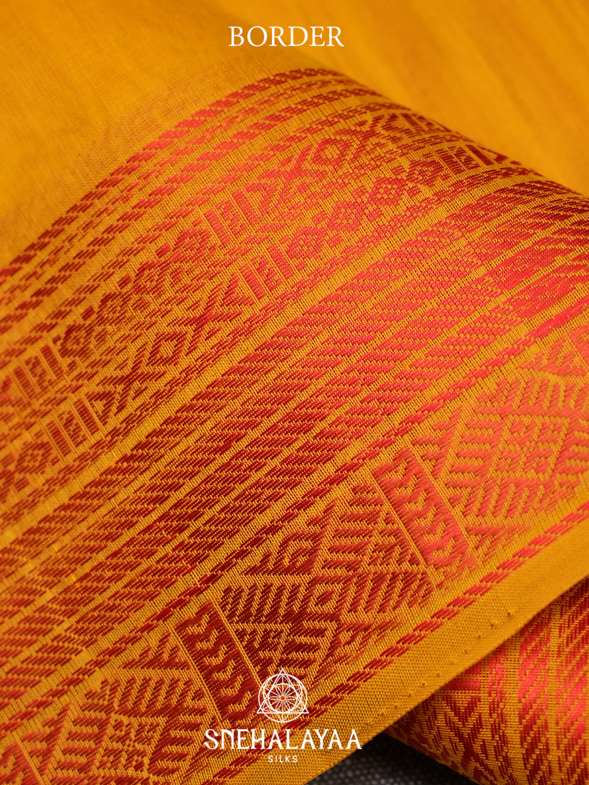 Yellow Kora Silk Cotton Saree