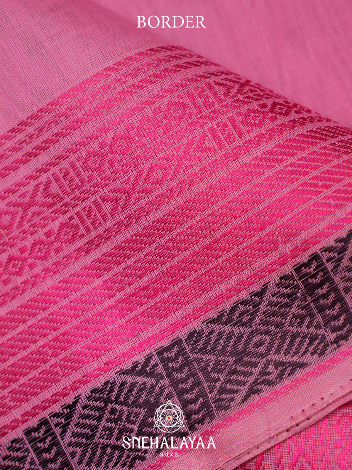 Pink Kora Silk Cotton Saree