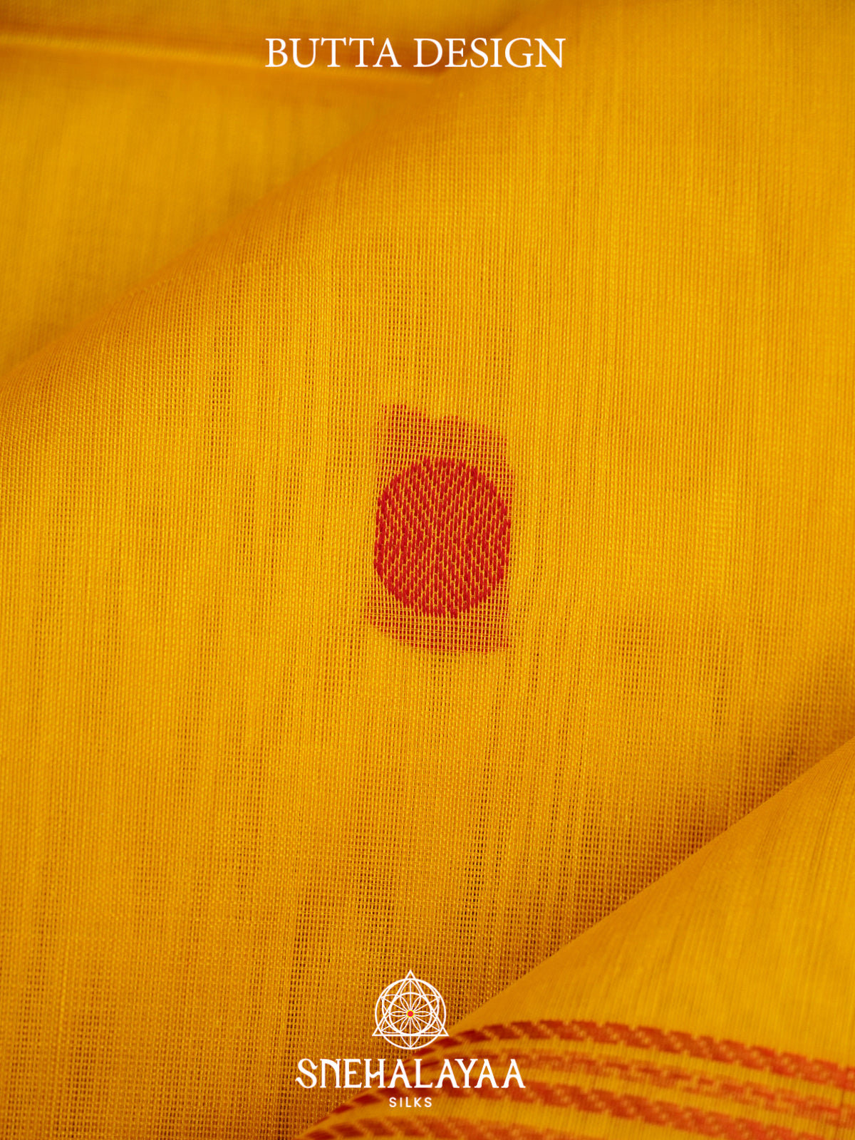 Yellow Kora Silk Cotton Saree