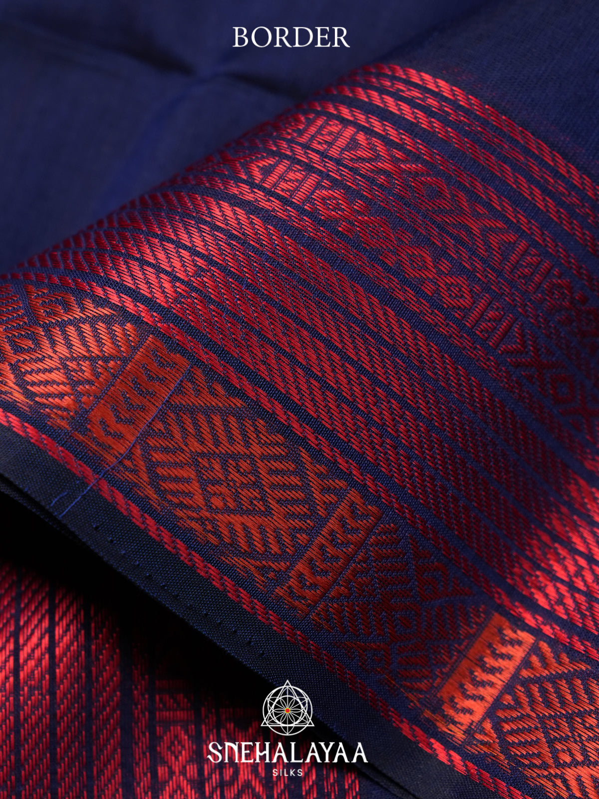 Blue Kora Silk Cotton Saree
