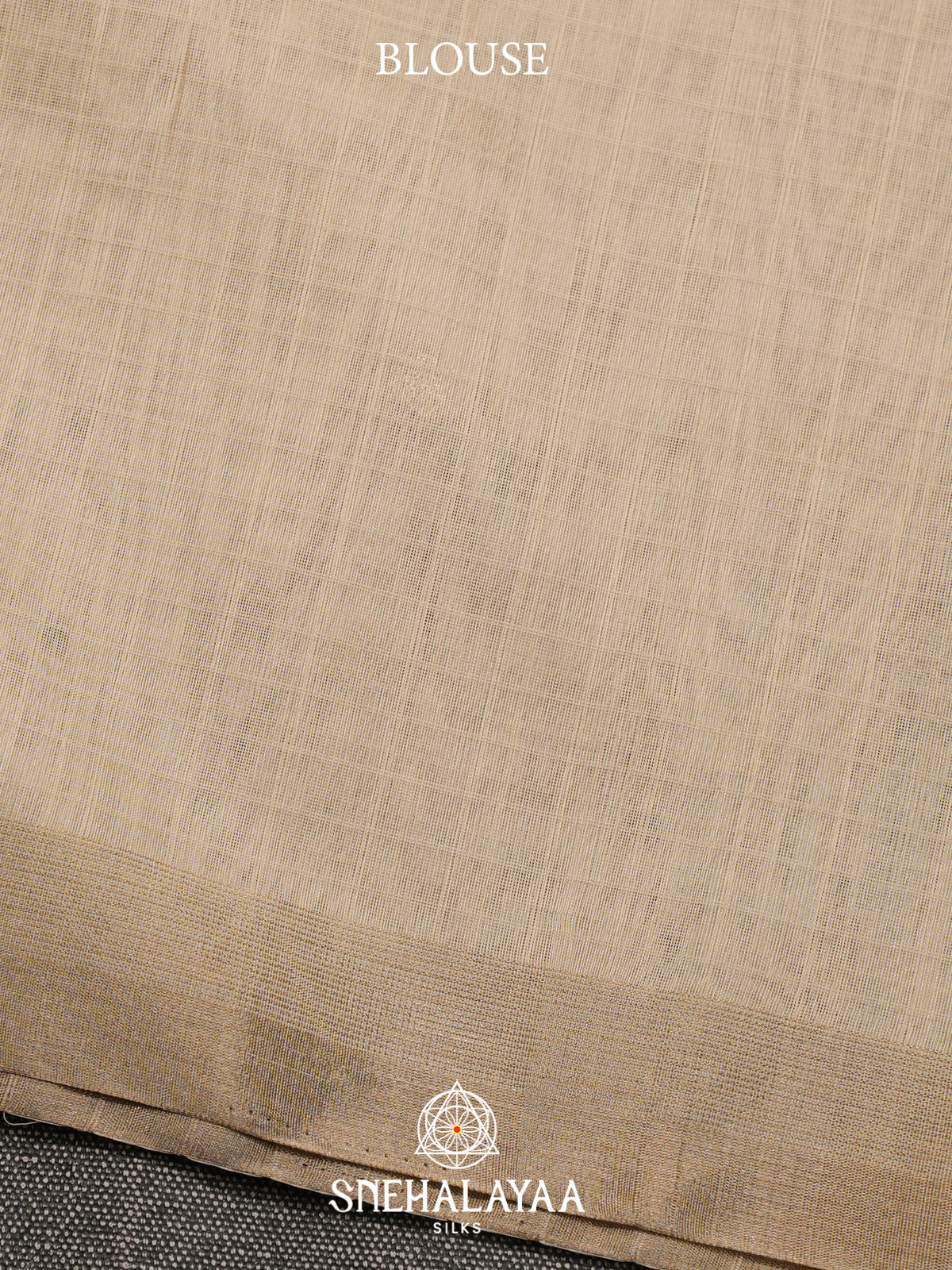 Cream Kora Silk Cotton Saree