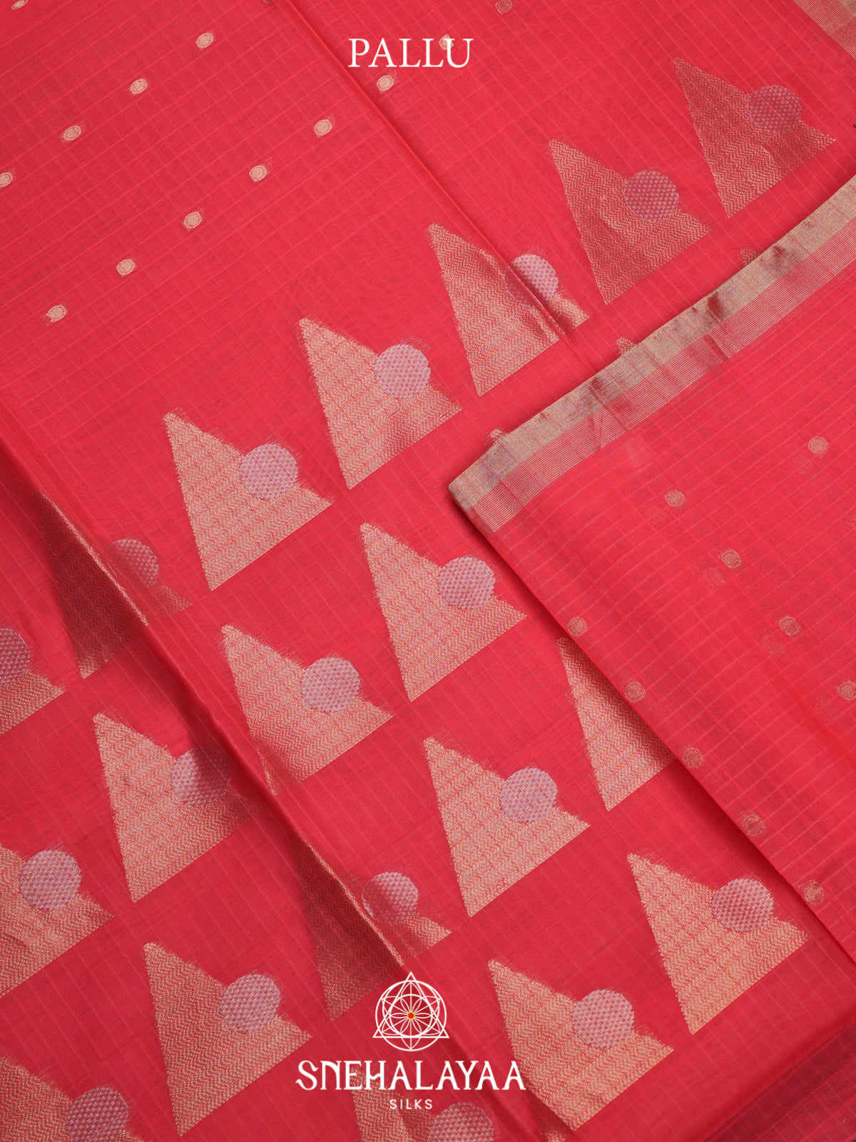 Pink Kora Silk Cotton Saree