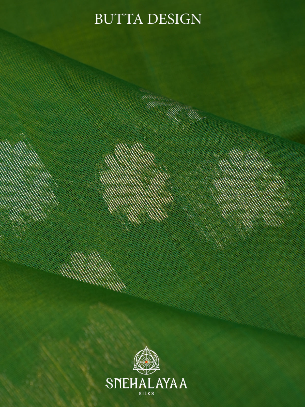 Green Kora Silk Cotton Saree