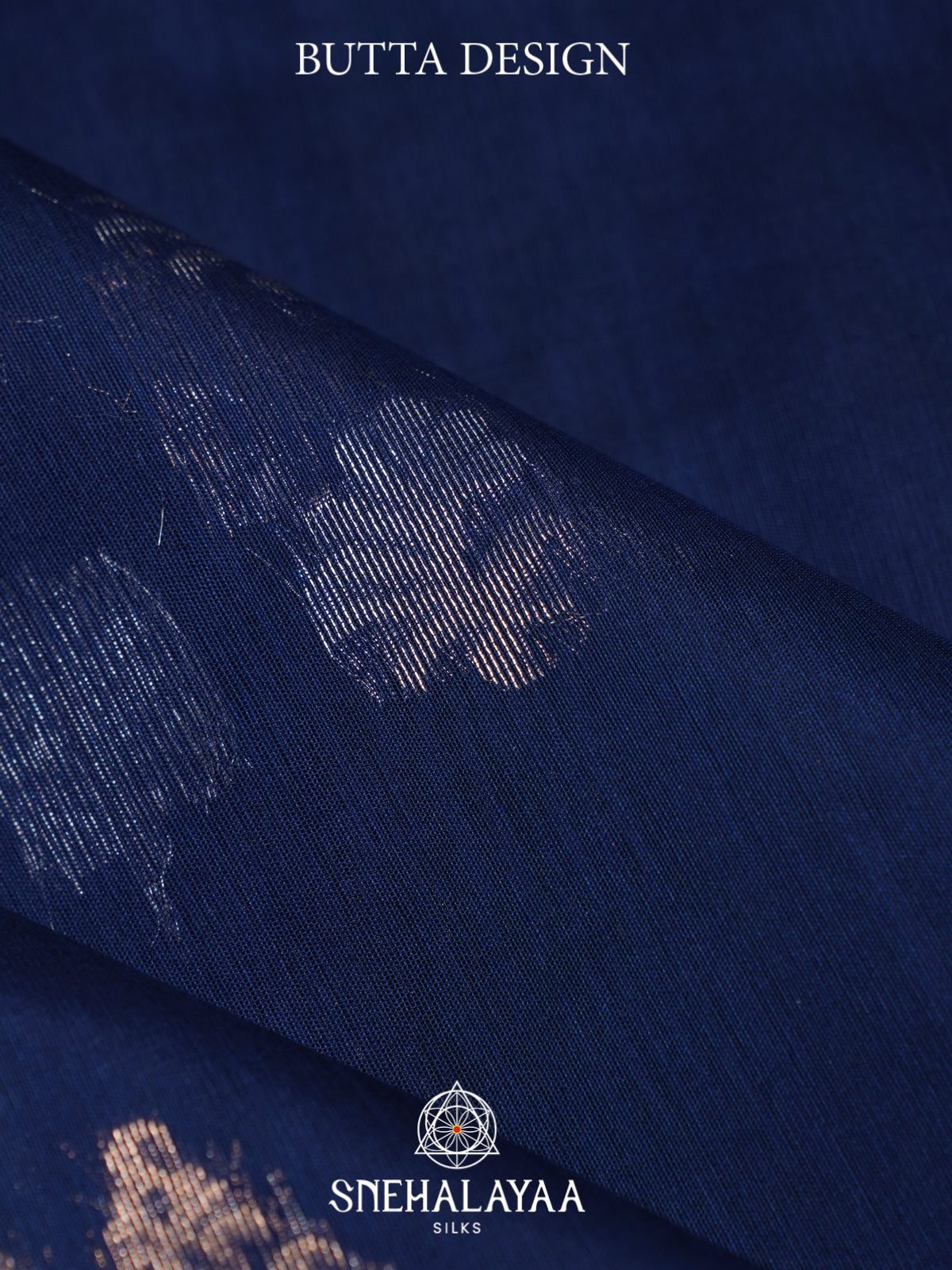 Blue Kora Silk Cotton Saree