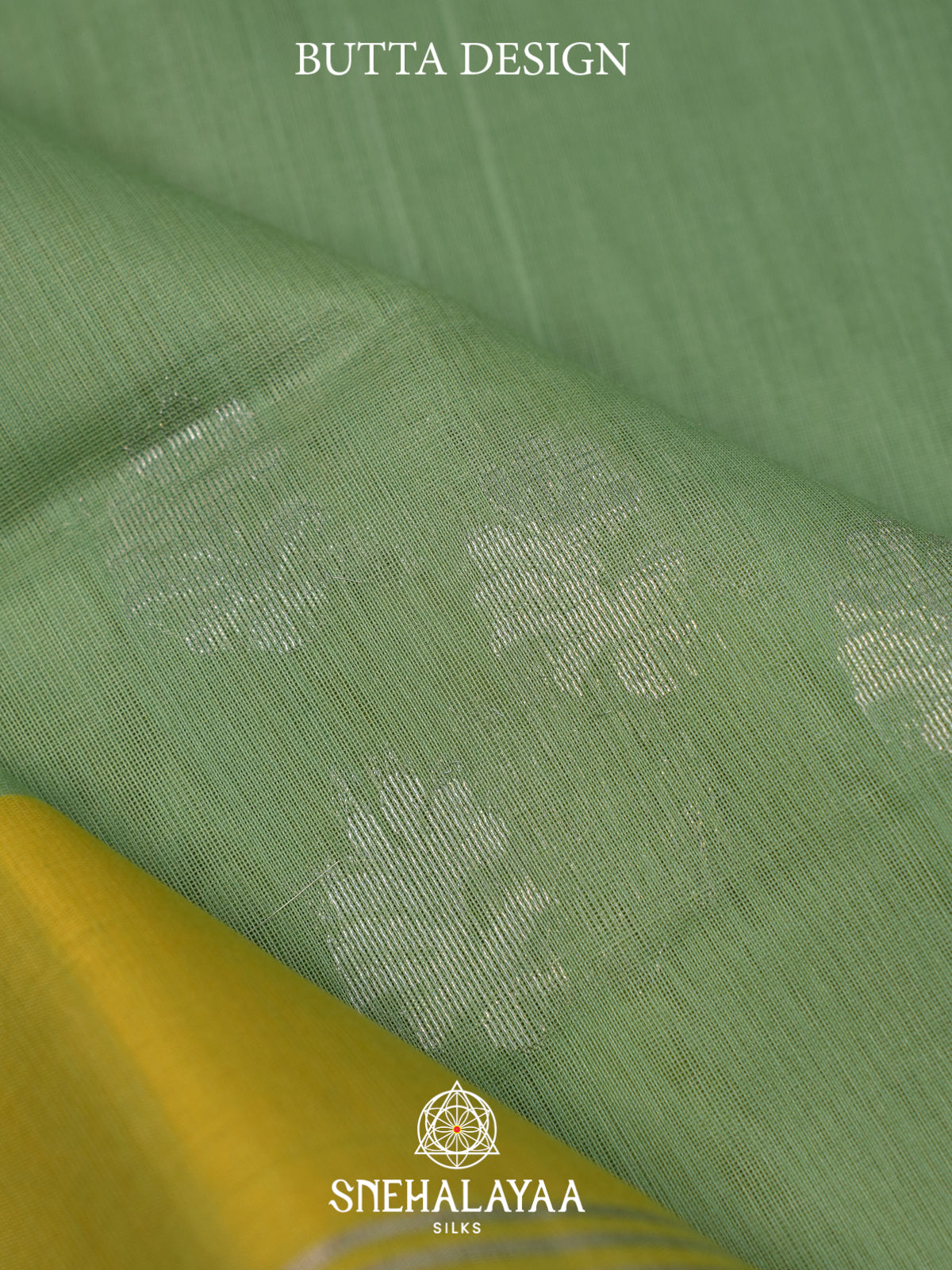 Sage Green Kora Silk Cotton Saree