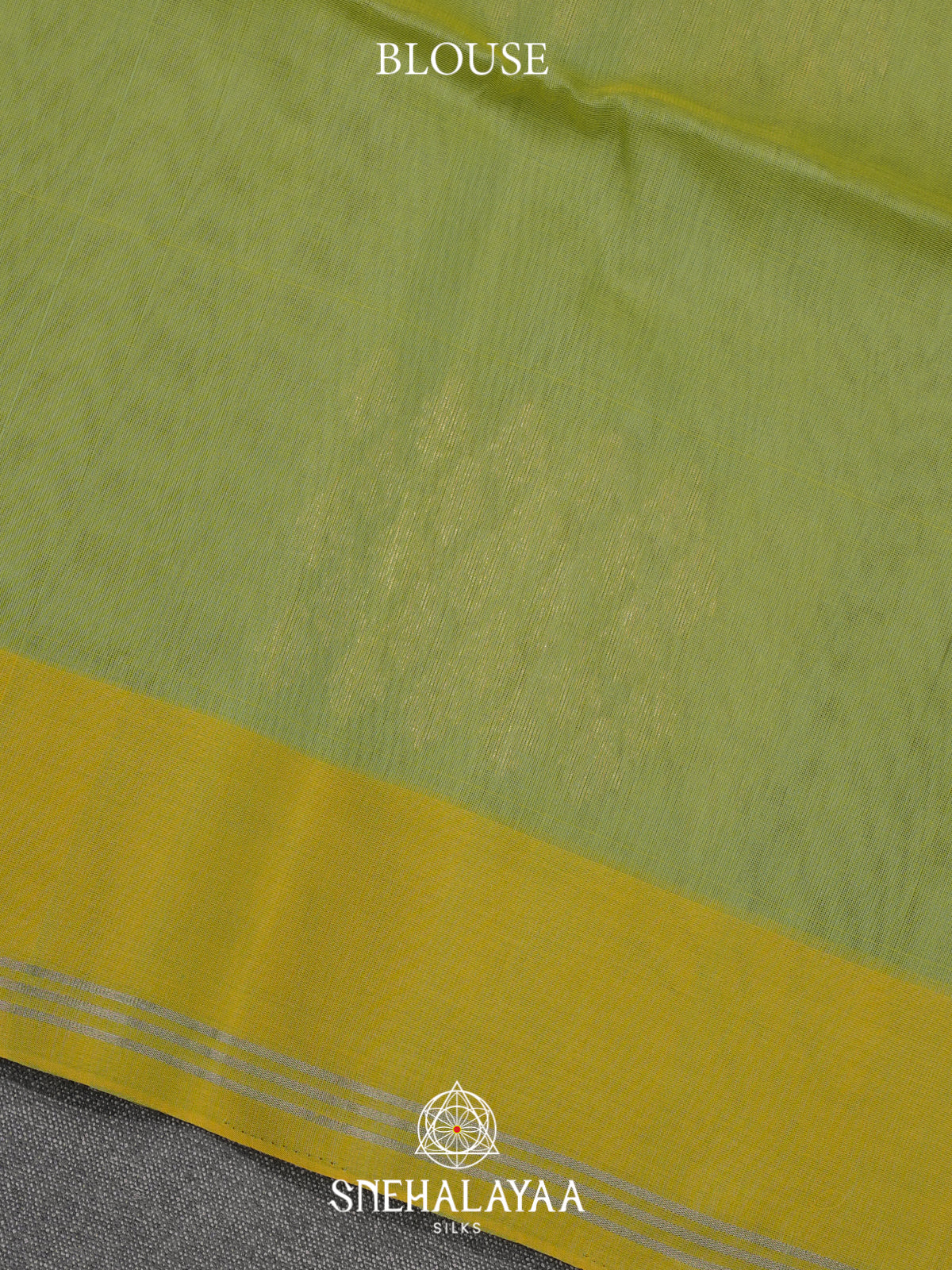 Sage Green Kora Silk Cotton Saree