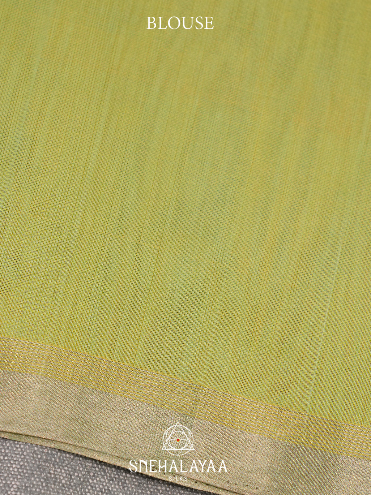 Pista Green  Kora Silk Cotton Saree