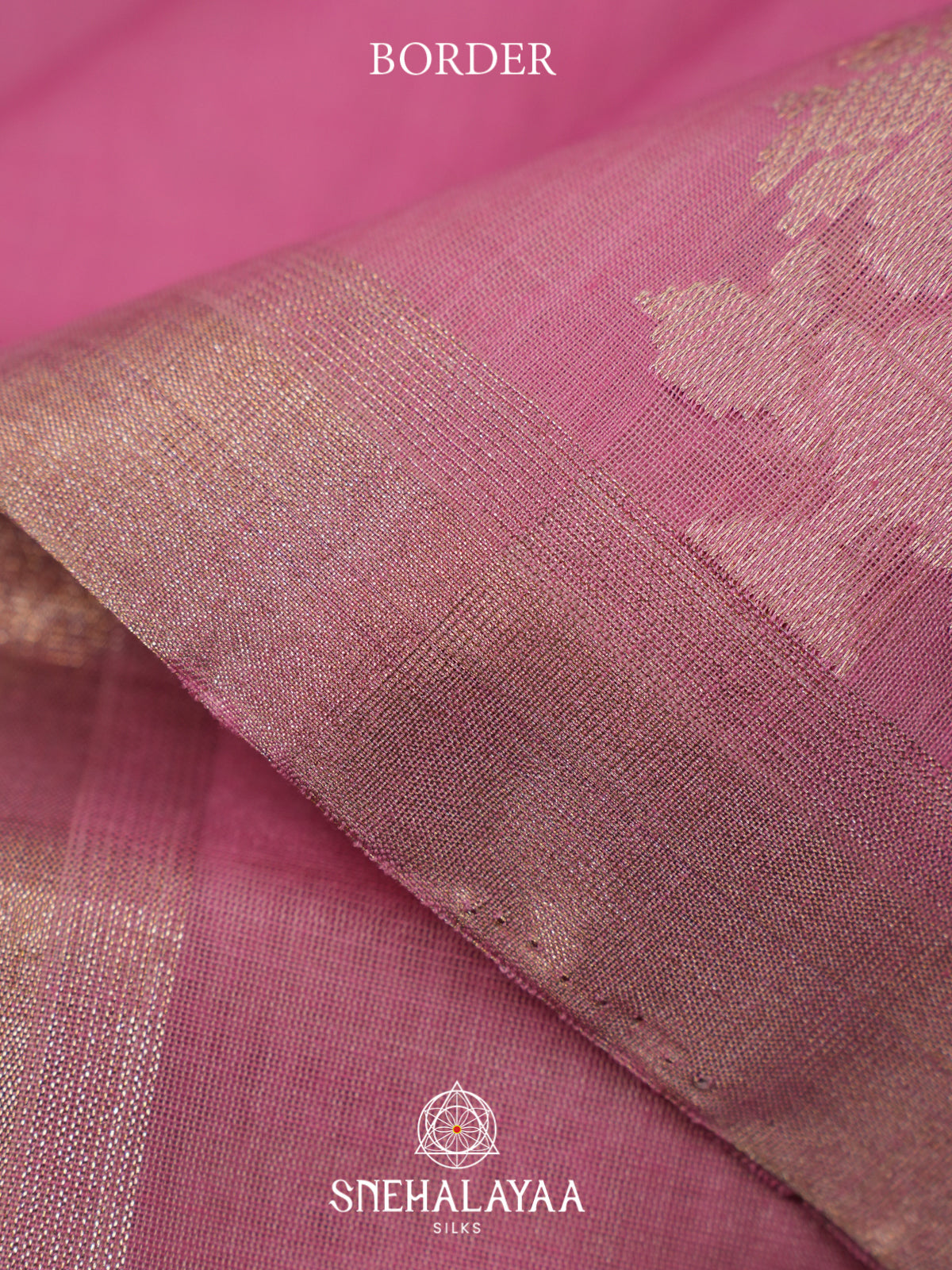 Pink Kora Silk Cotton Saree