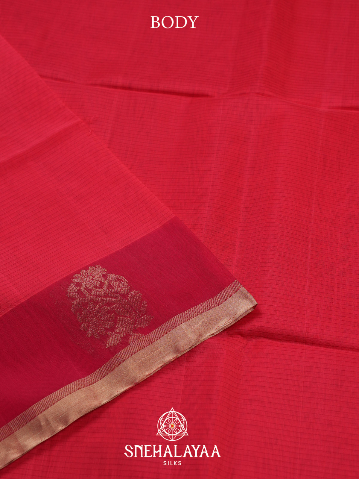 Pink Kora Silk Cotton Saree