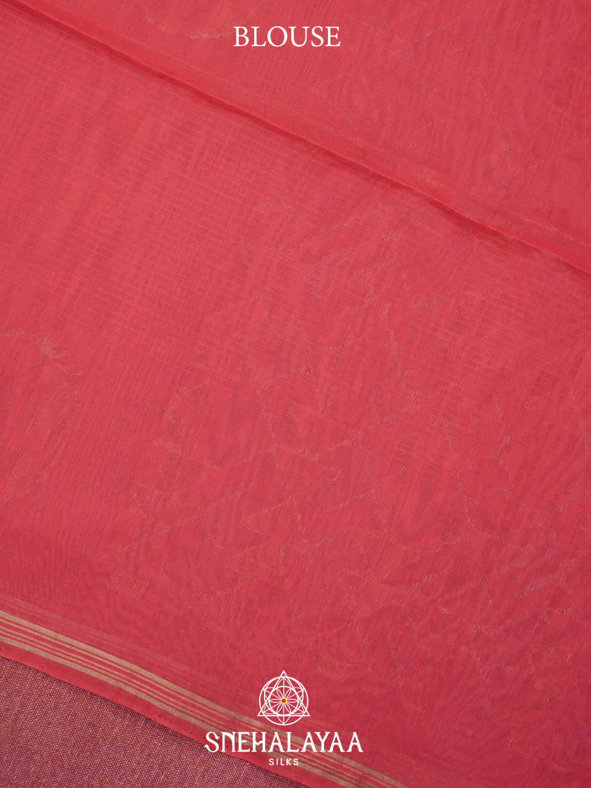 Pink Kora Silk Cotton Saree