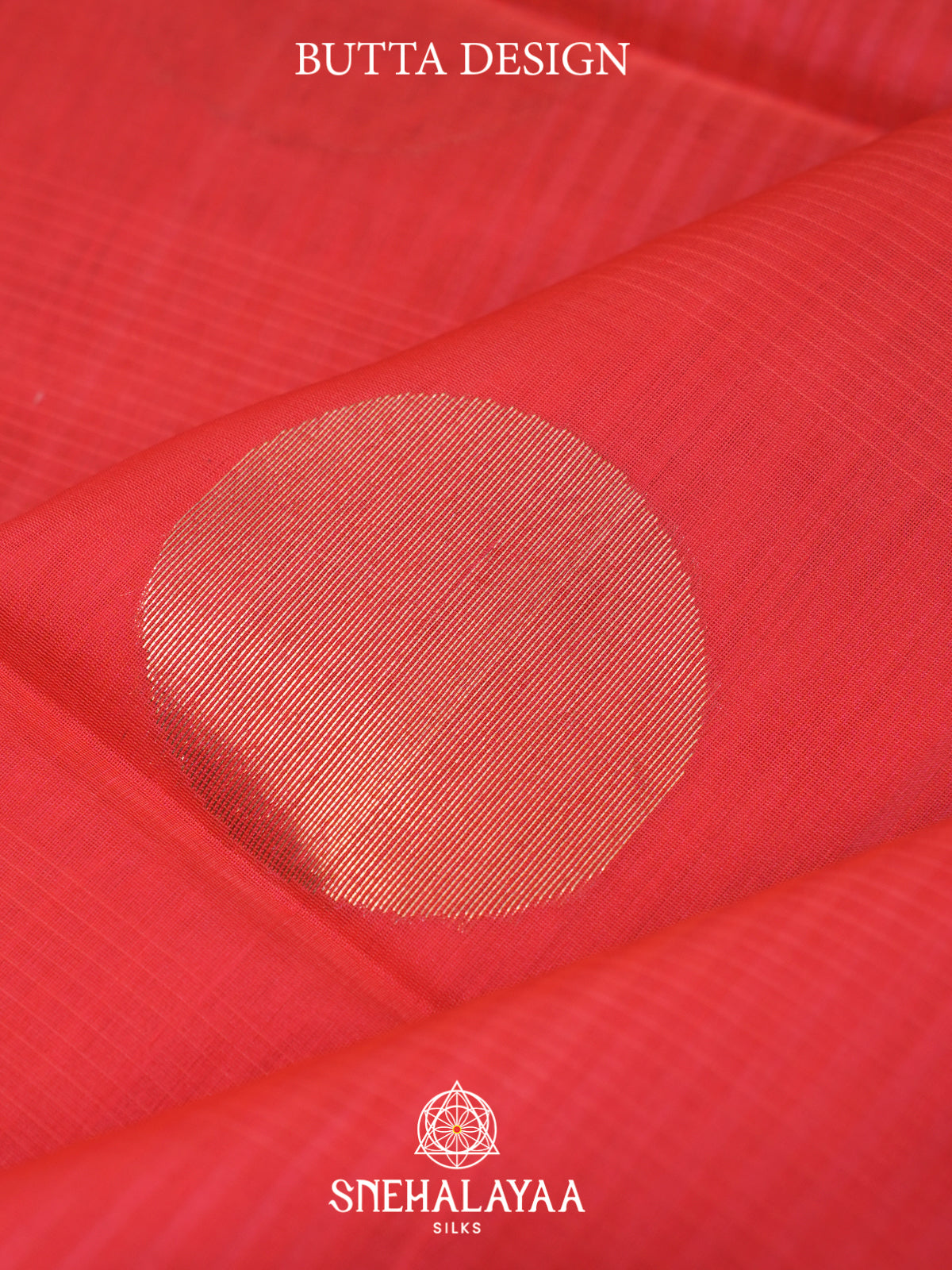 Orange Kora Silk Cotton Saree