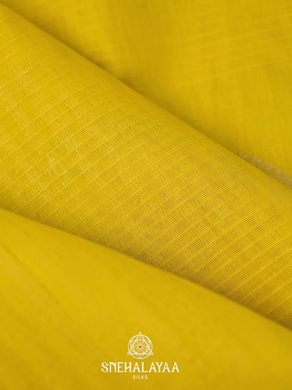 Lime Green Kora Silk Cotton Saree