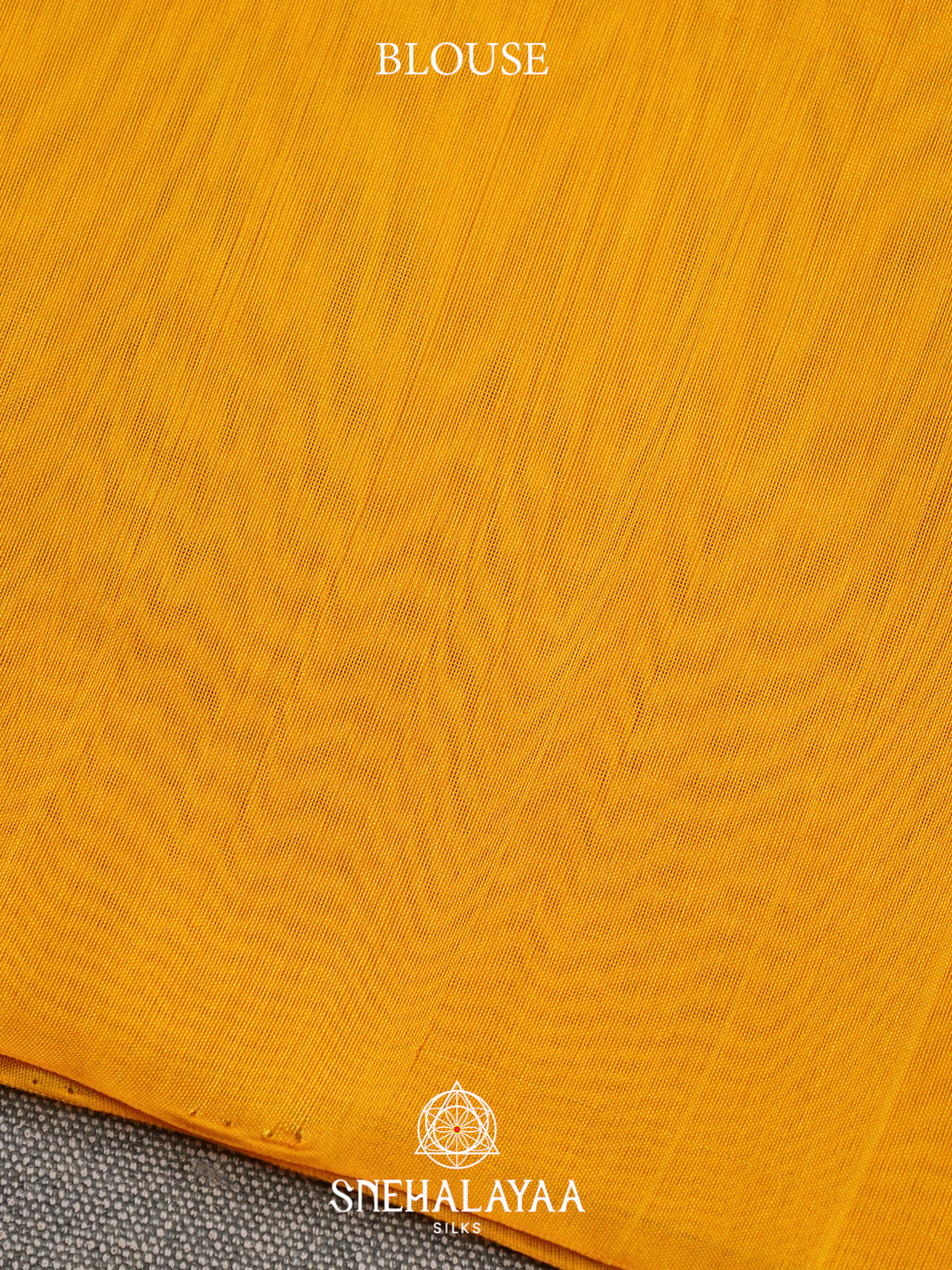 Mustard Kora Silk Cotton Saree