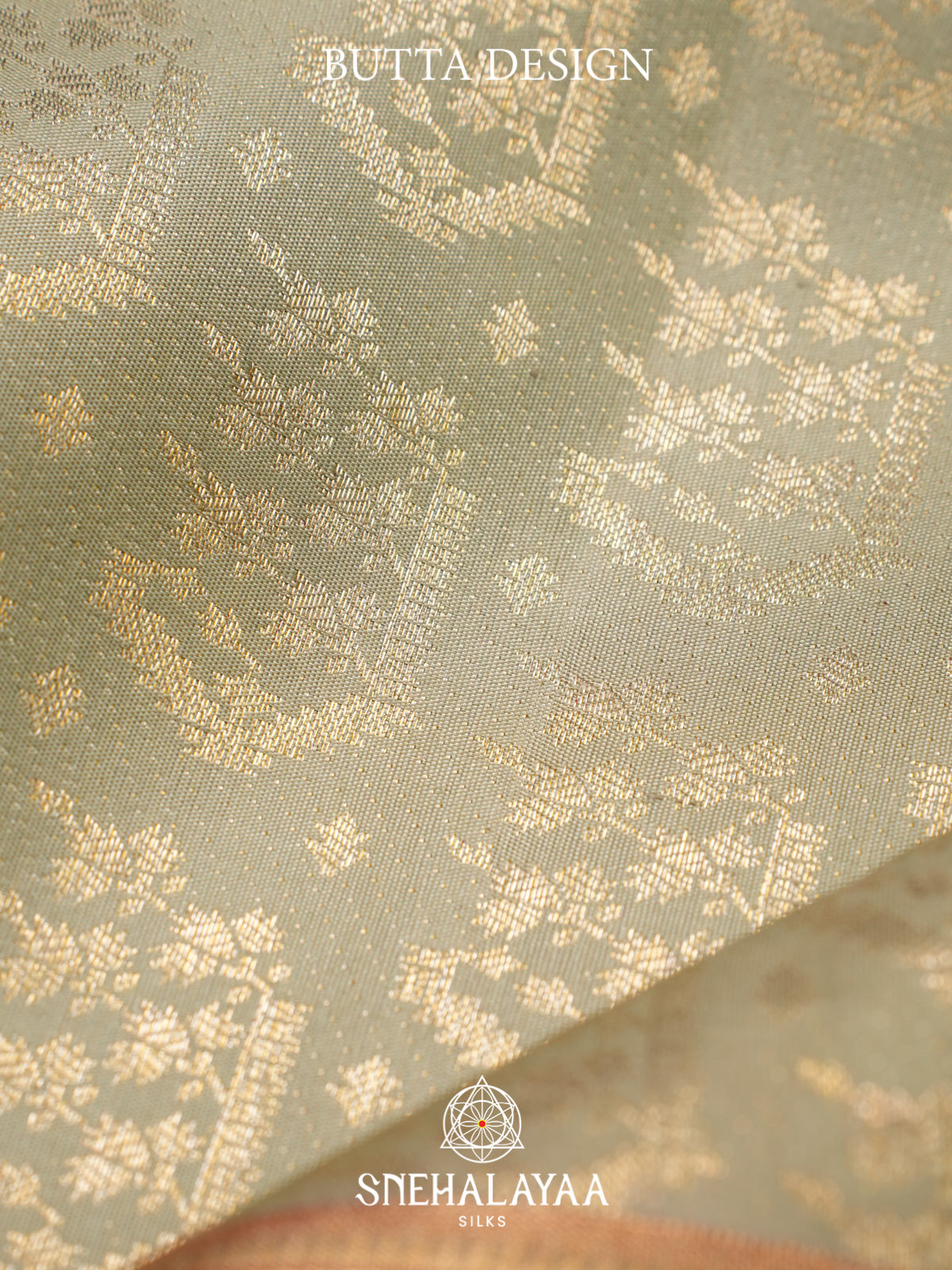 Sage Green Kanjivaram Silk Saree