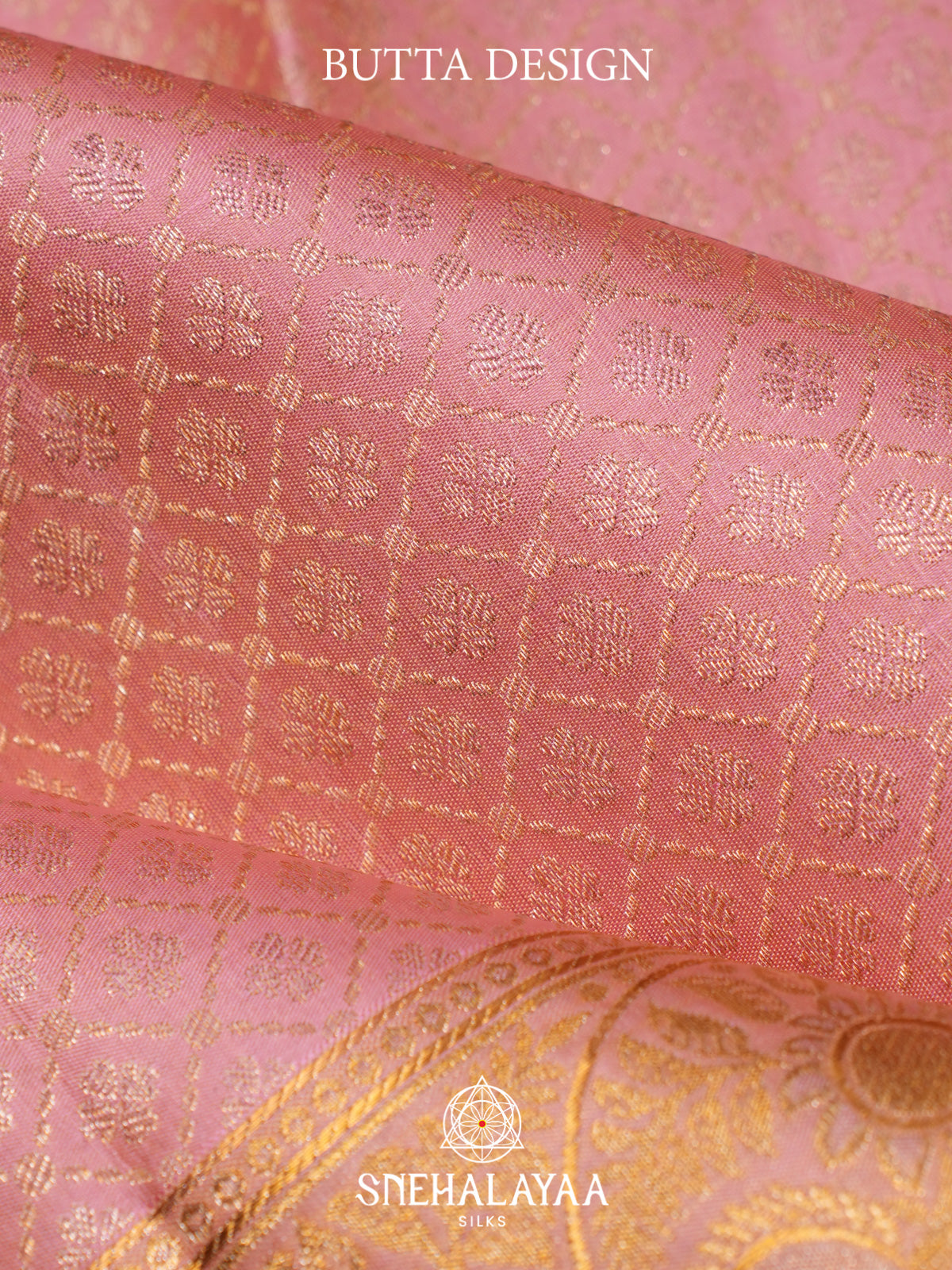 Pink Kanjivaram Silk Saree