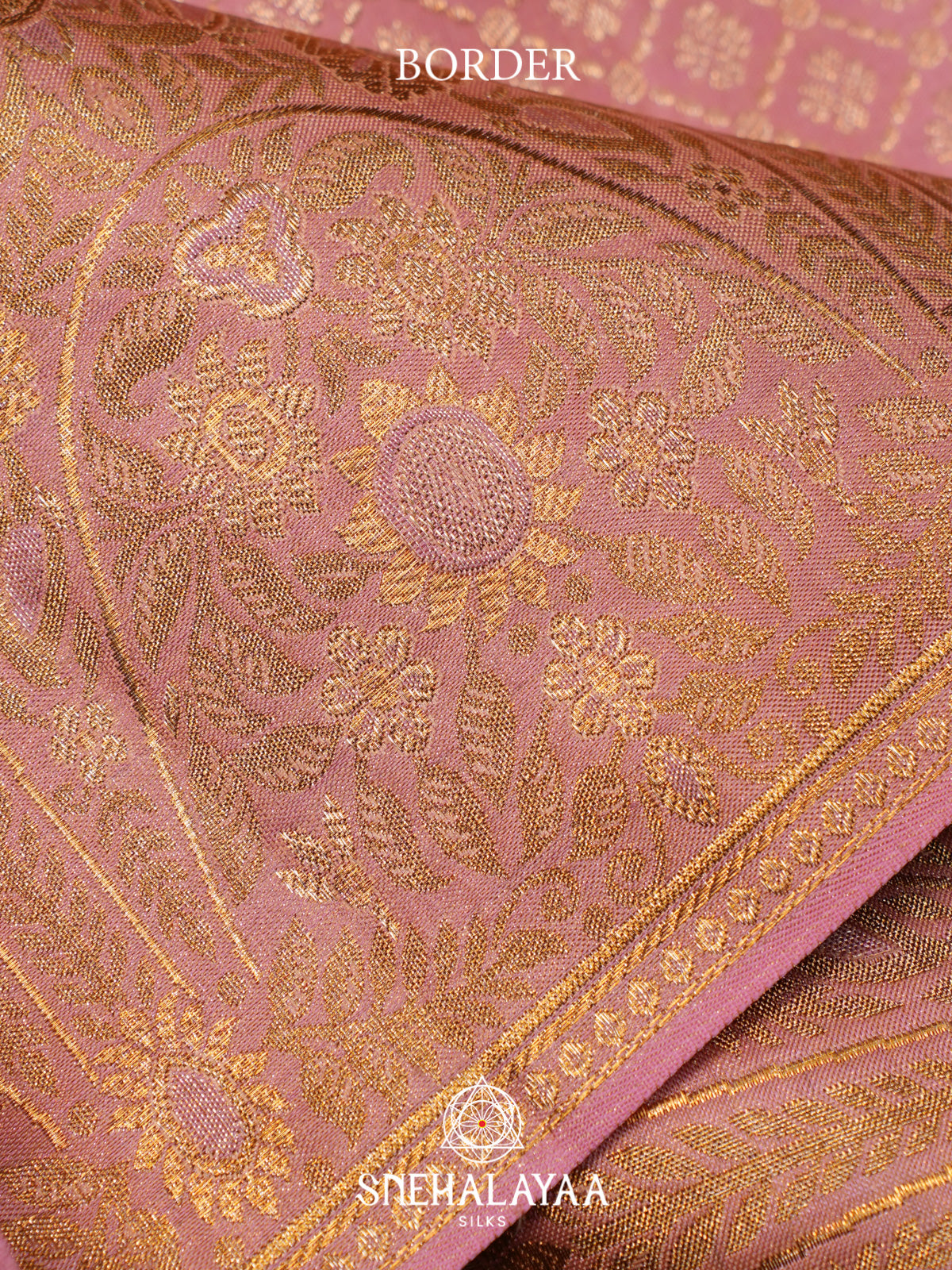 Pink Kanjivaram Silk Saree