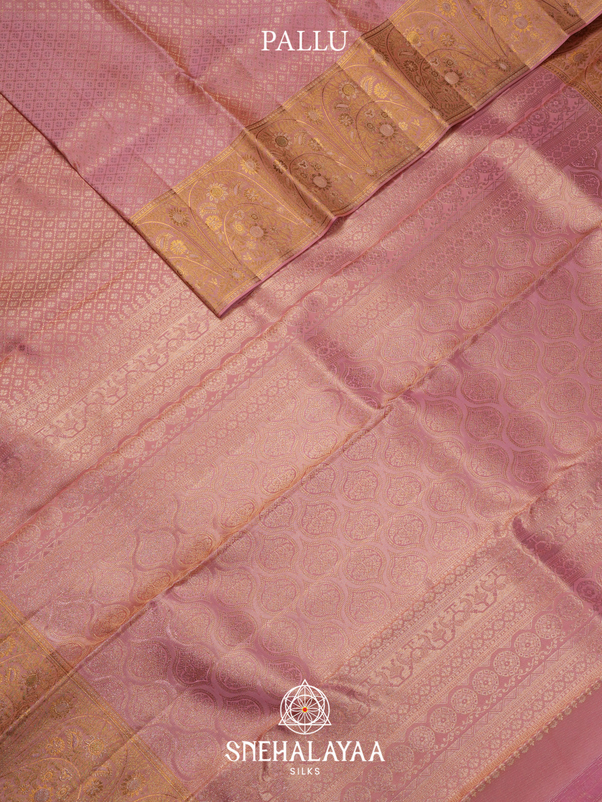 Pink Kanjivaram Silk Saree