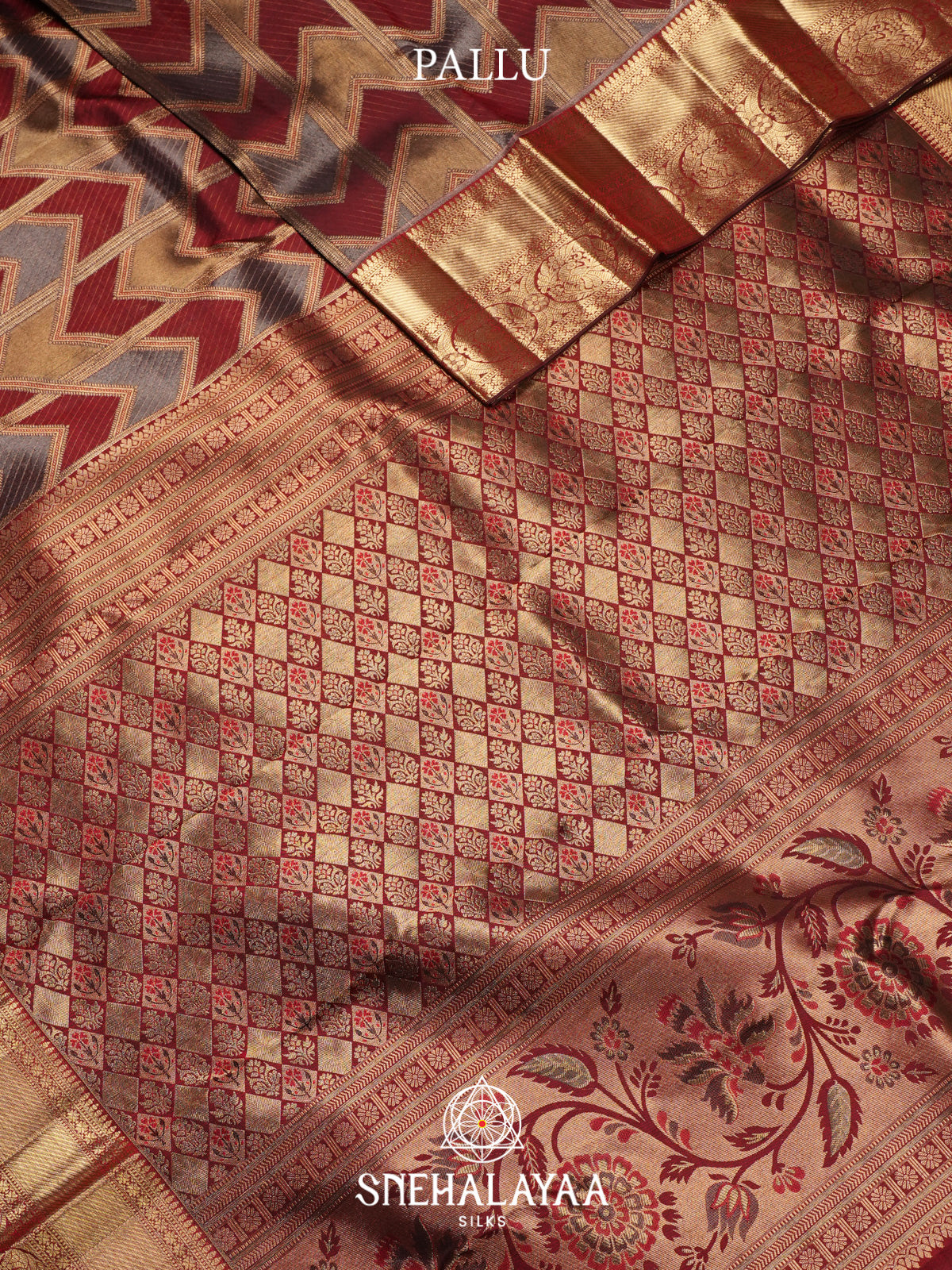 Multicolour Kanjivaram Silk Saree