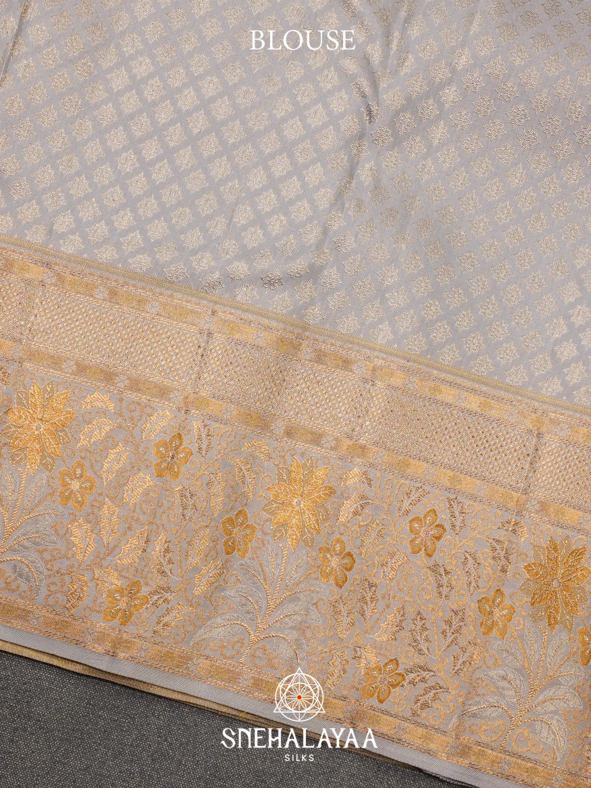 Yellow Kanjivaram Silk Saree