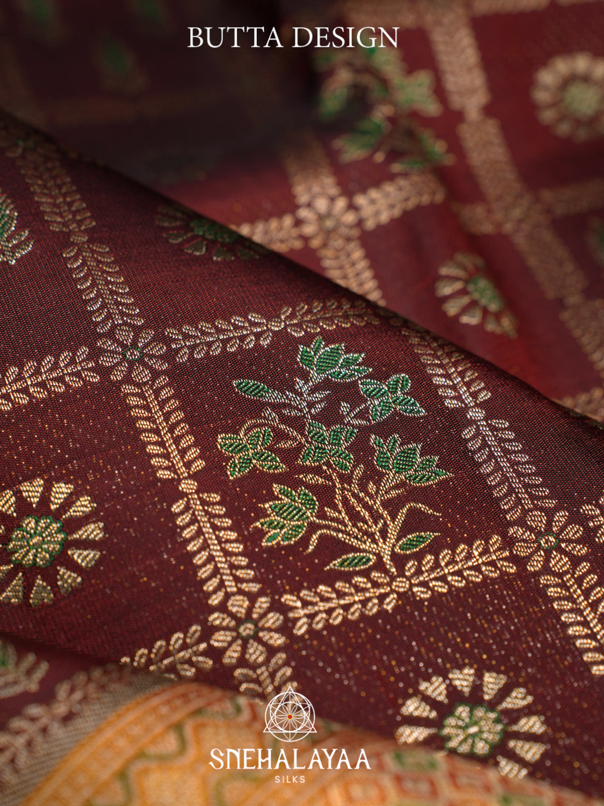 Coffee Brown Kanjivaram Silk Saree