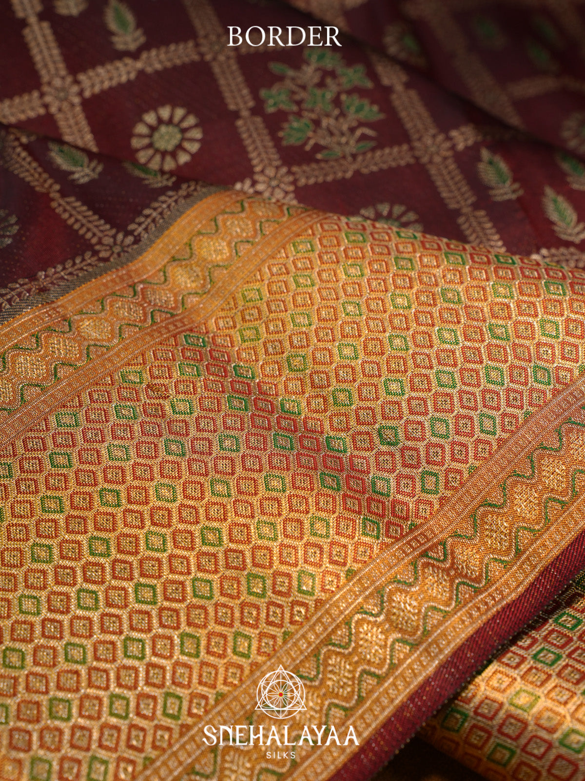 Coffee Brown Kanjivaram Silk Saree