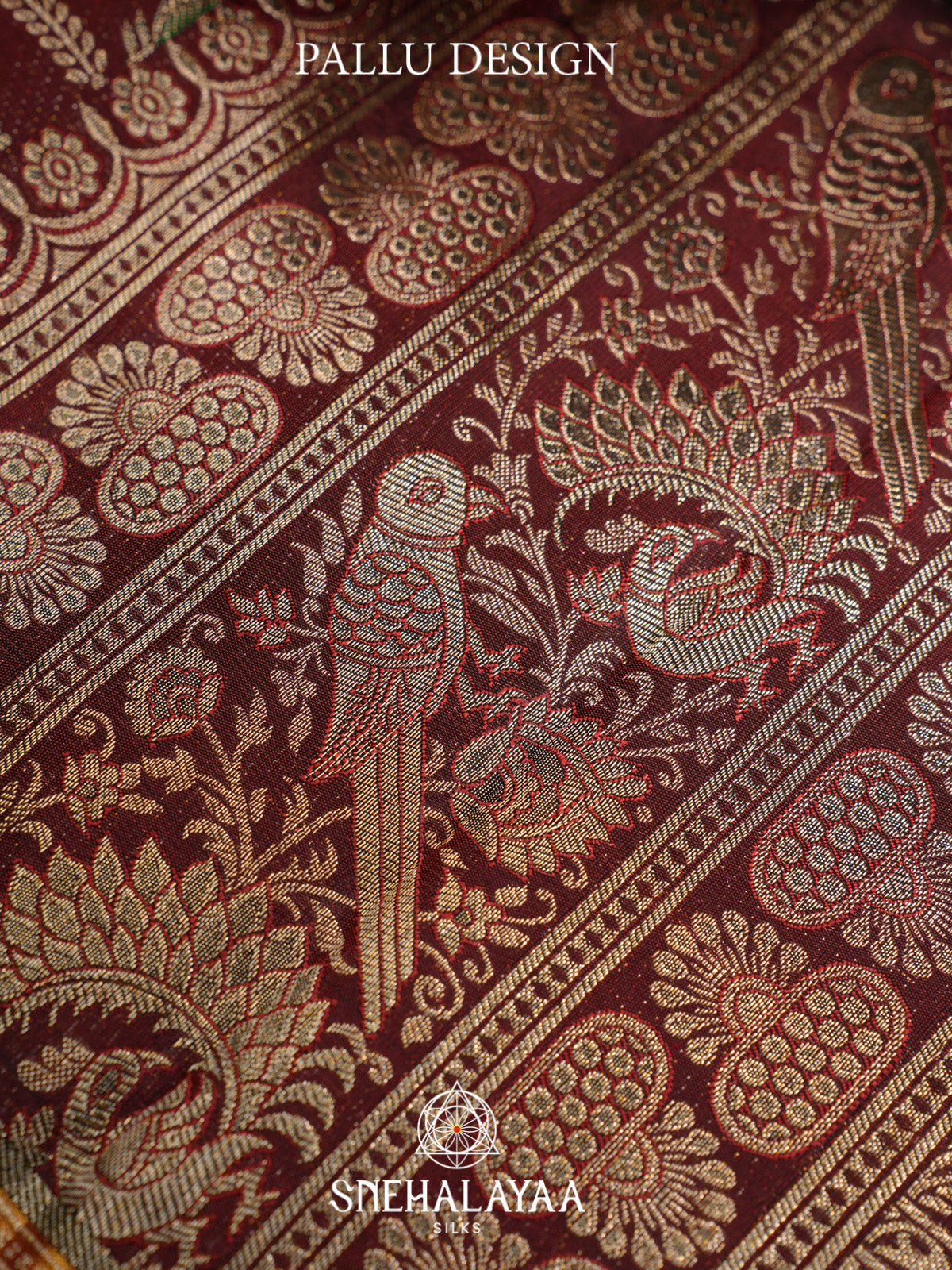 Coffee Brown Kanjivaram Silk Saree