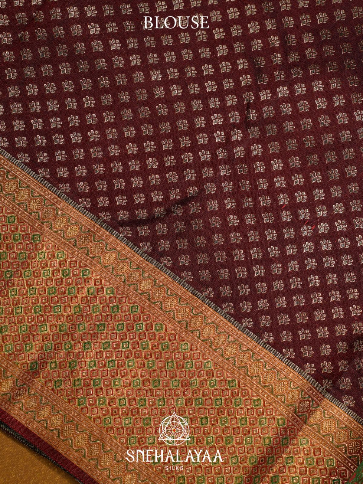 Coffee Brown Kanjivaram Silk Saree
