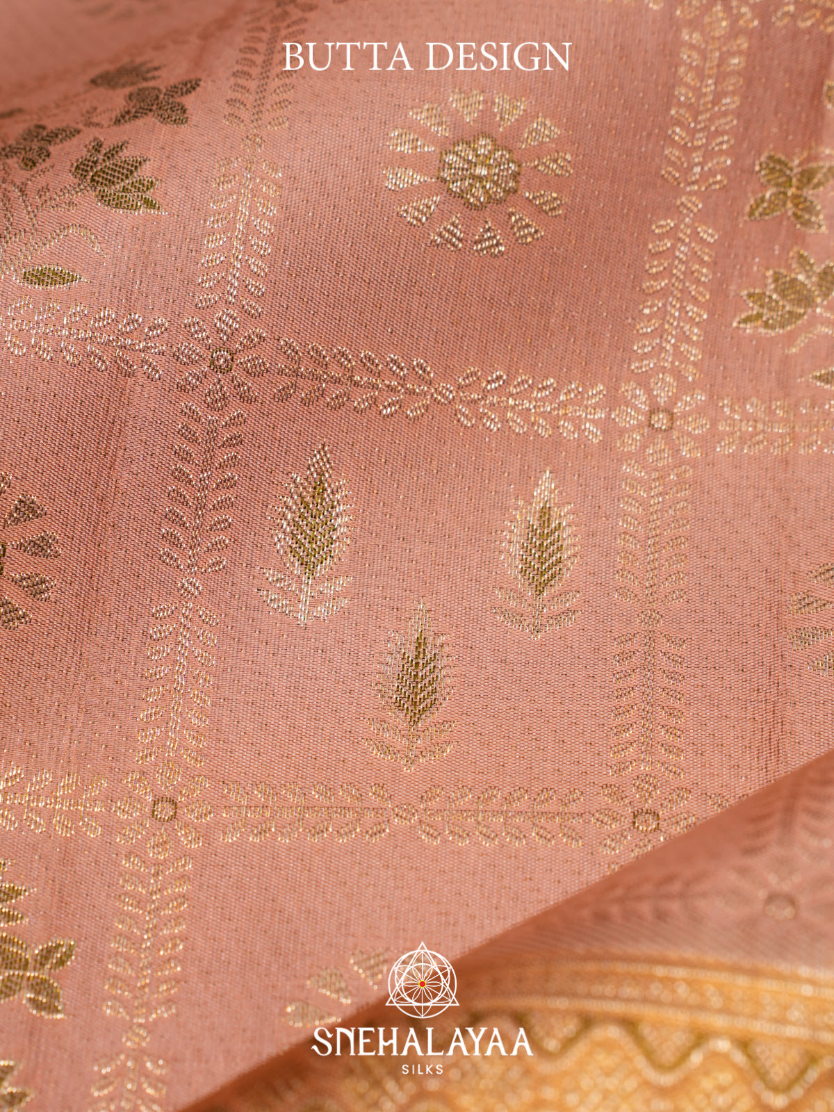 Cream Kanjivaram Silk Saree