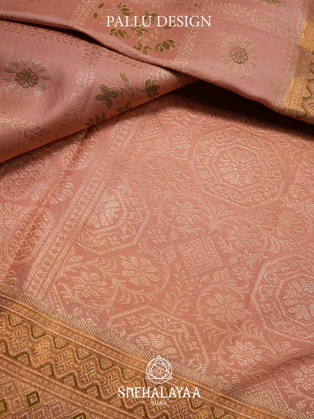Cream Kanjivaram Silk Saree