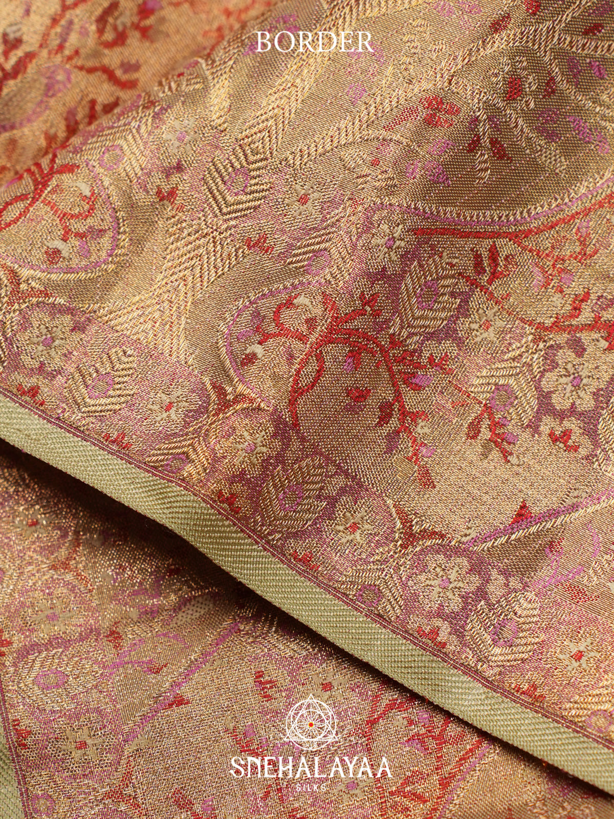 Pista Green Kanjivaram Silk Saree