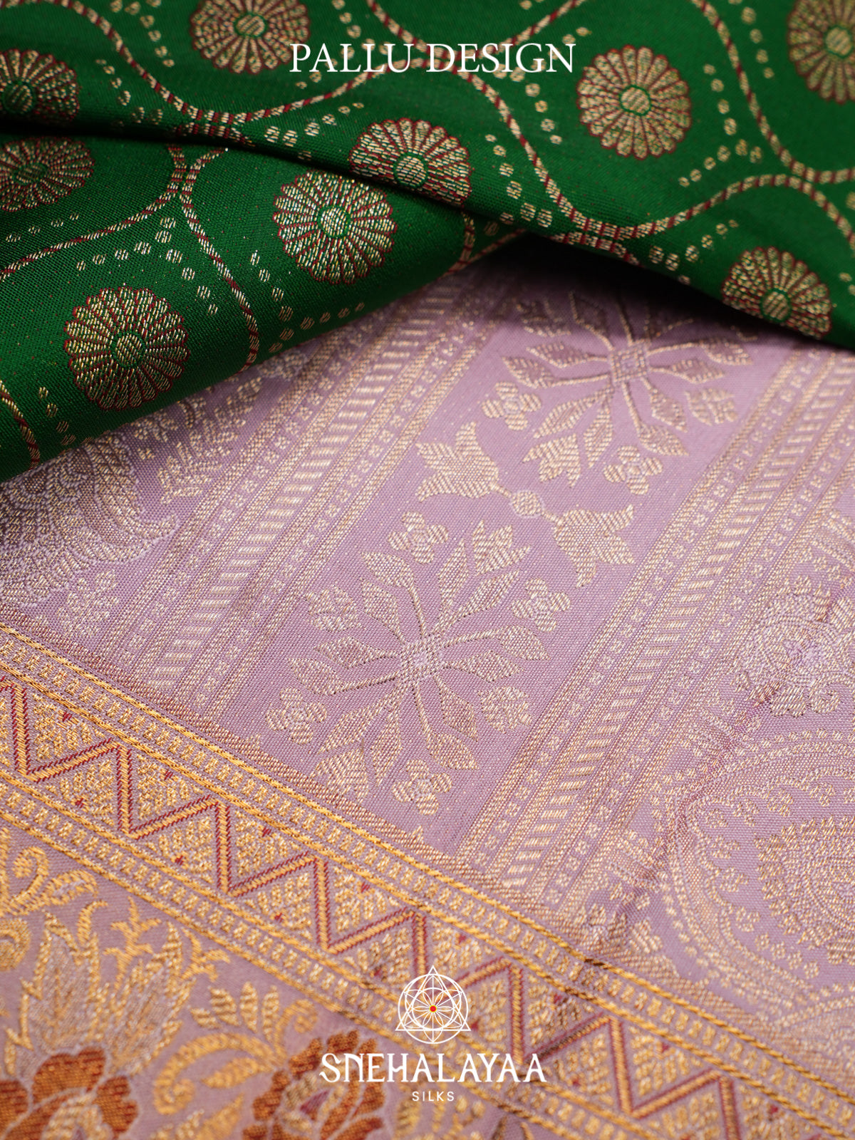 Emerald Green Kanjivaram Silk Saree