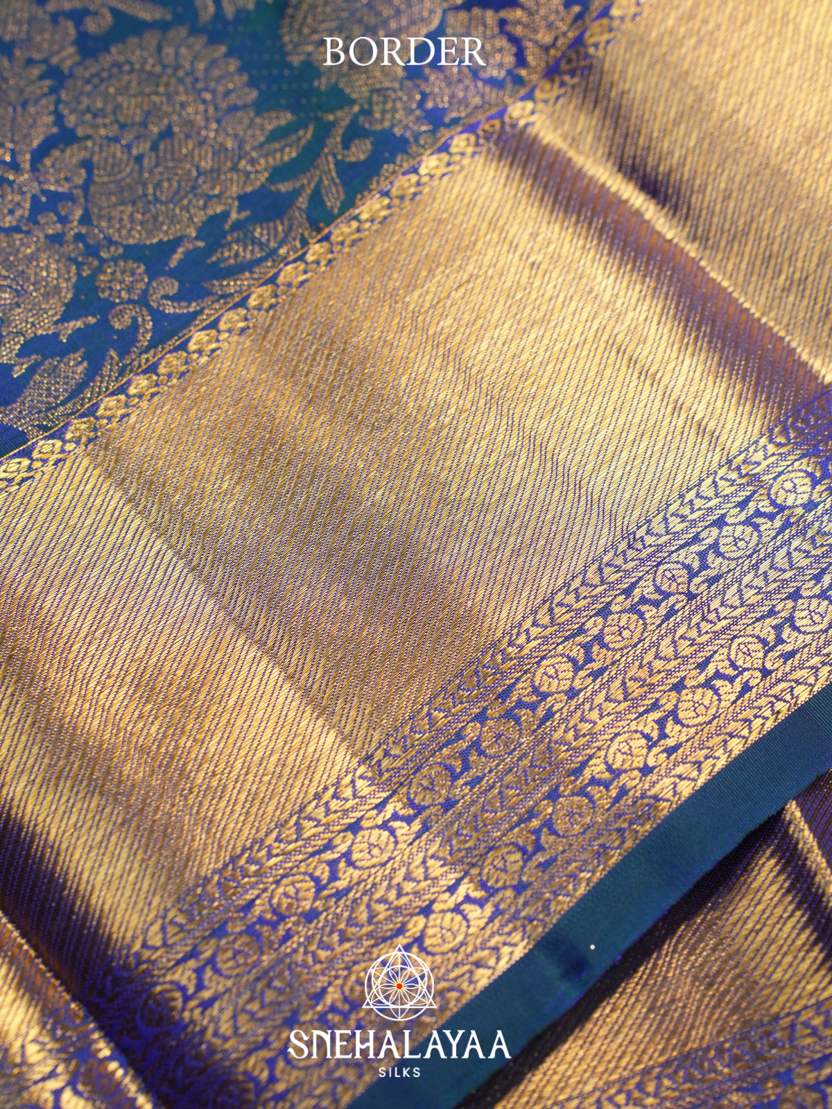 Blue Kanjivaram Silk Saree