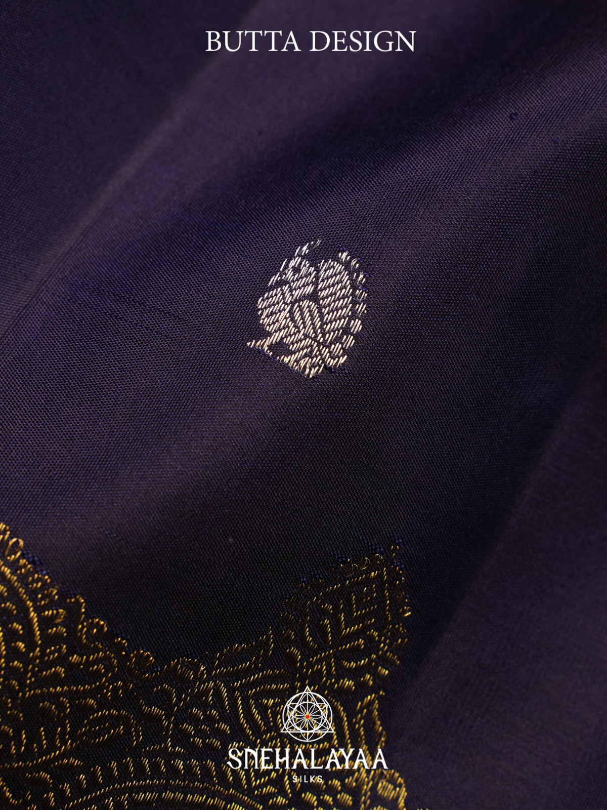 Purple Kanjivaram Silk Saree