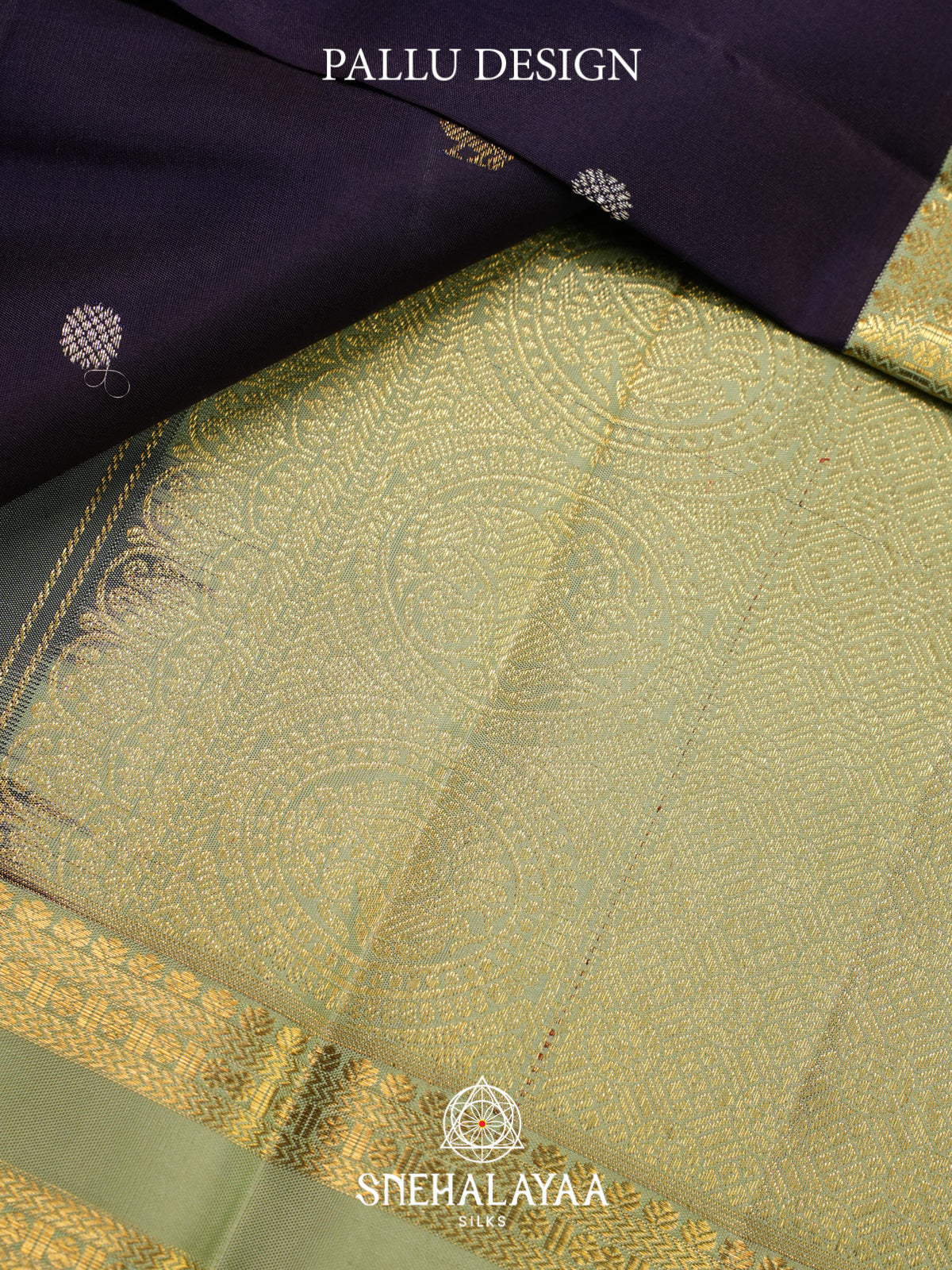 Purple Kanjivaram Silk Saree