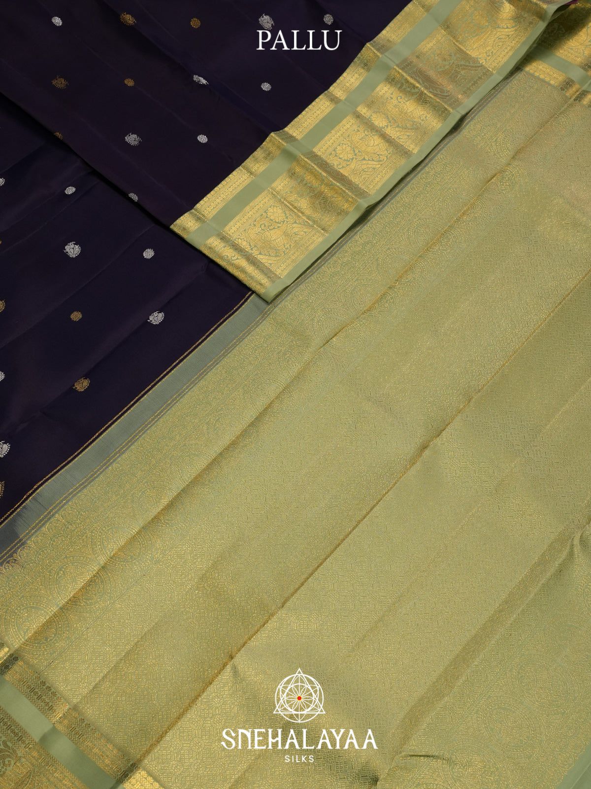 Purple Kanjivaram Silk Saree