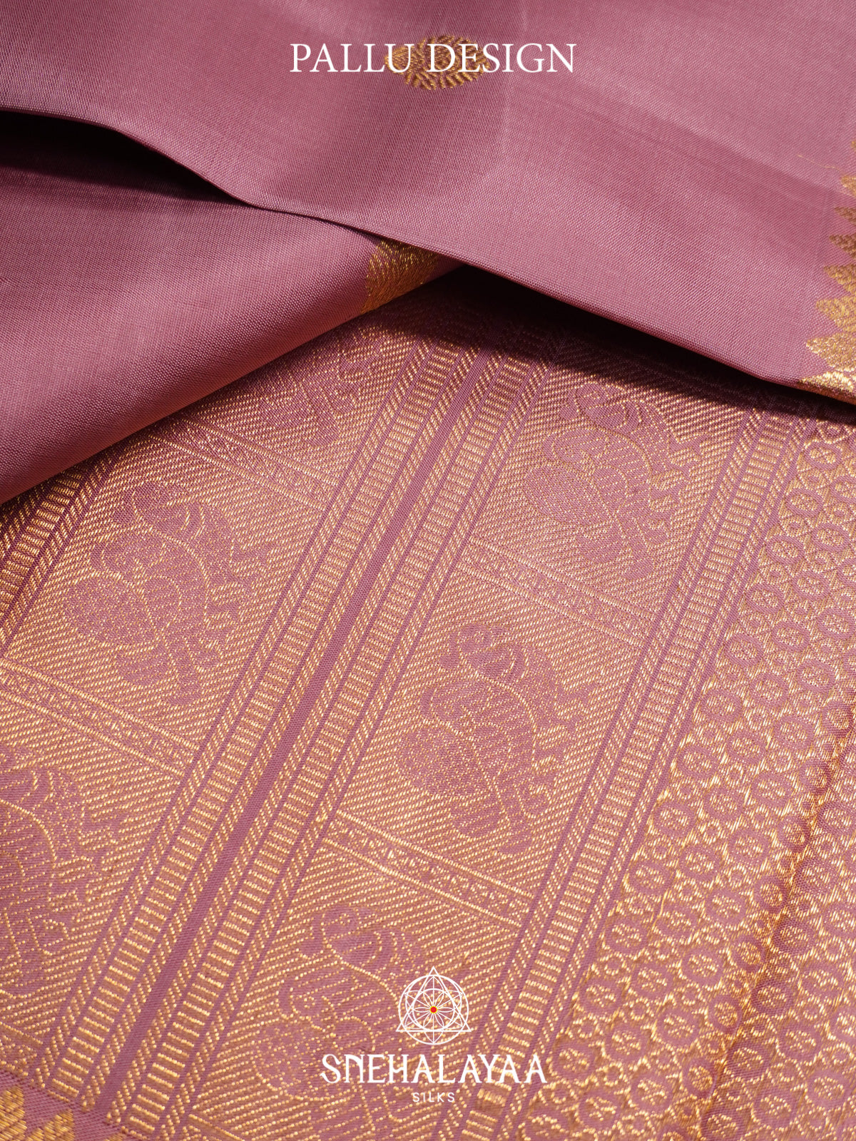 Pale Pink Kanjivaram Silk Saree