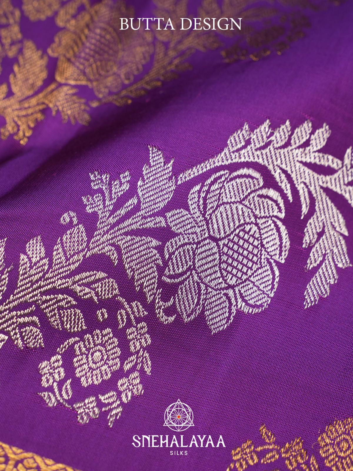 Purple Kanjivaram Silk Saree