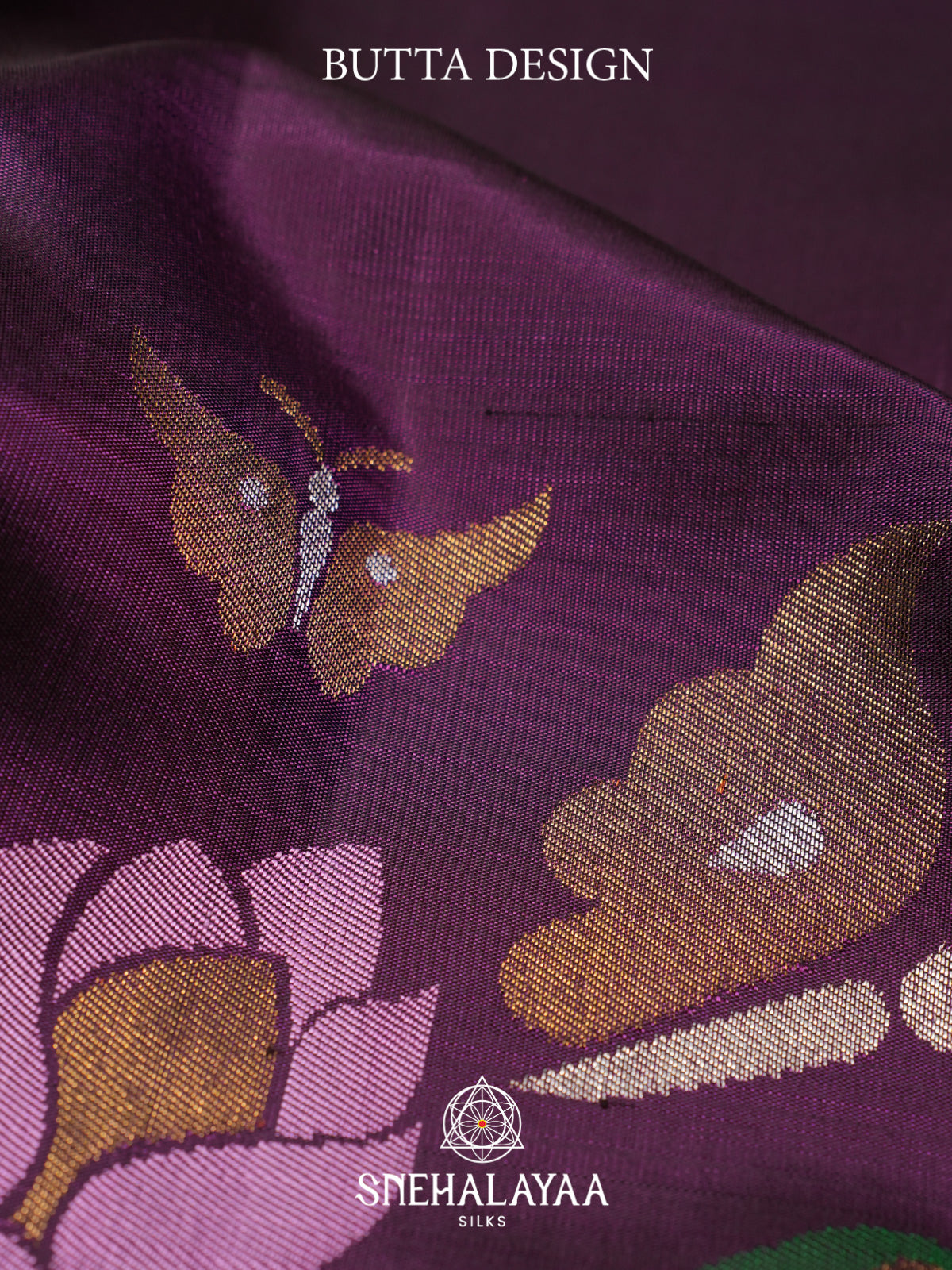 Purple Kanjivaram Silk Saree