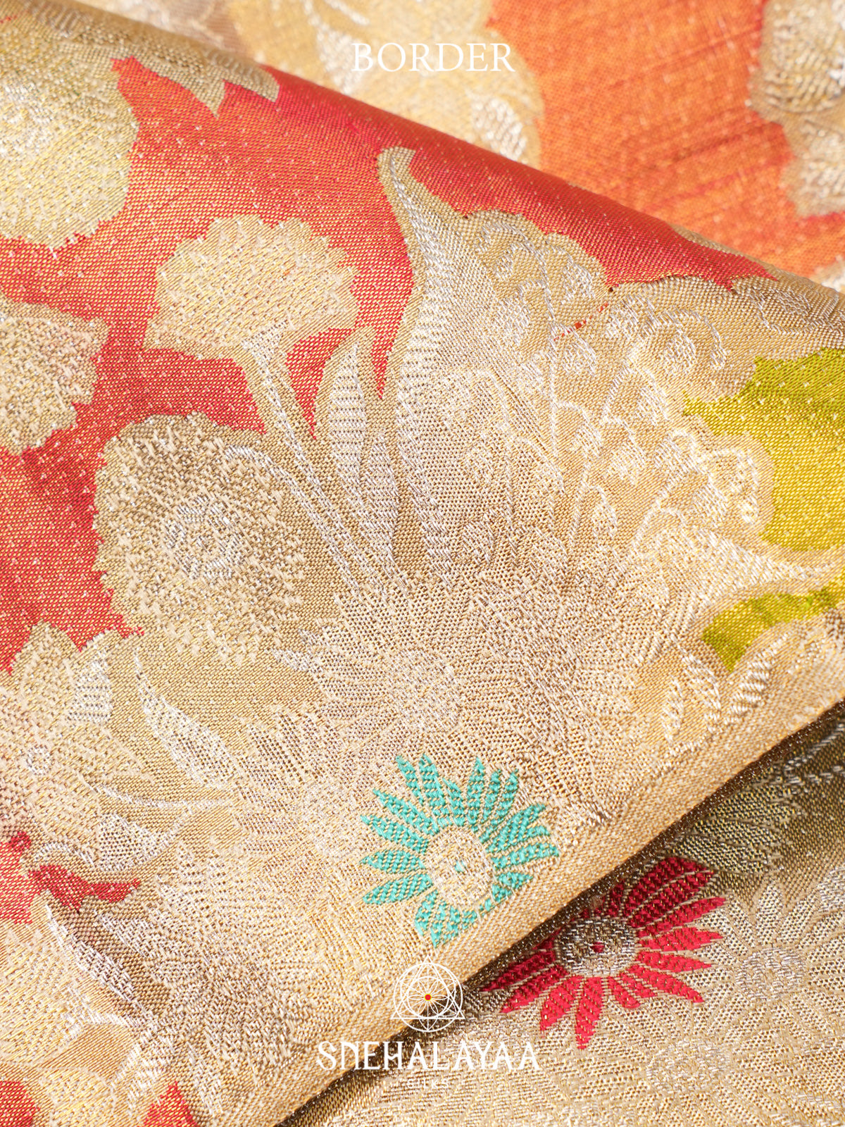 Yellow Kanjivaram Silk Saree