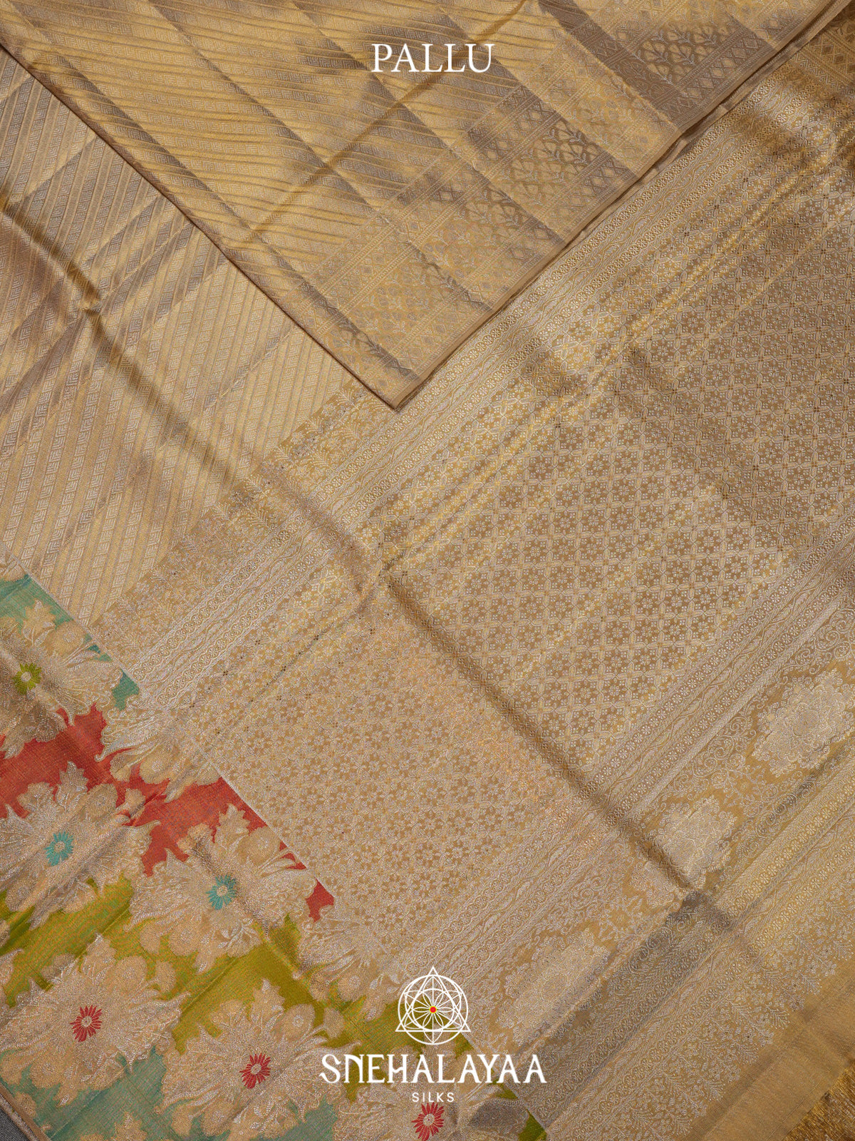 Yellow Kanjivaram Silk Saree