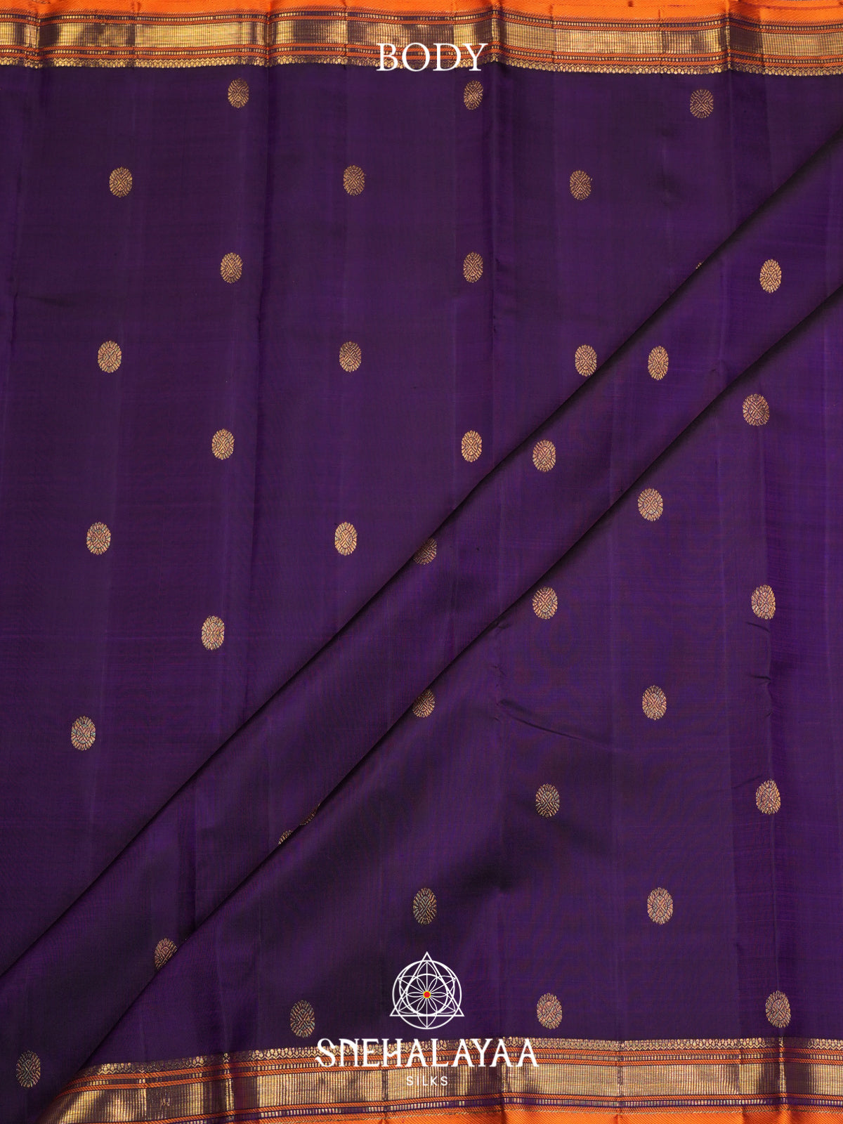 Purple Kanjivaram Silk Saree