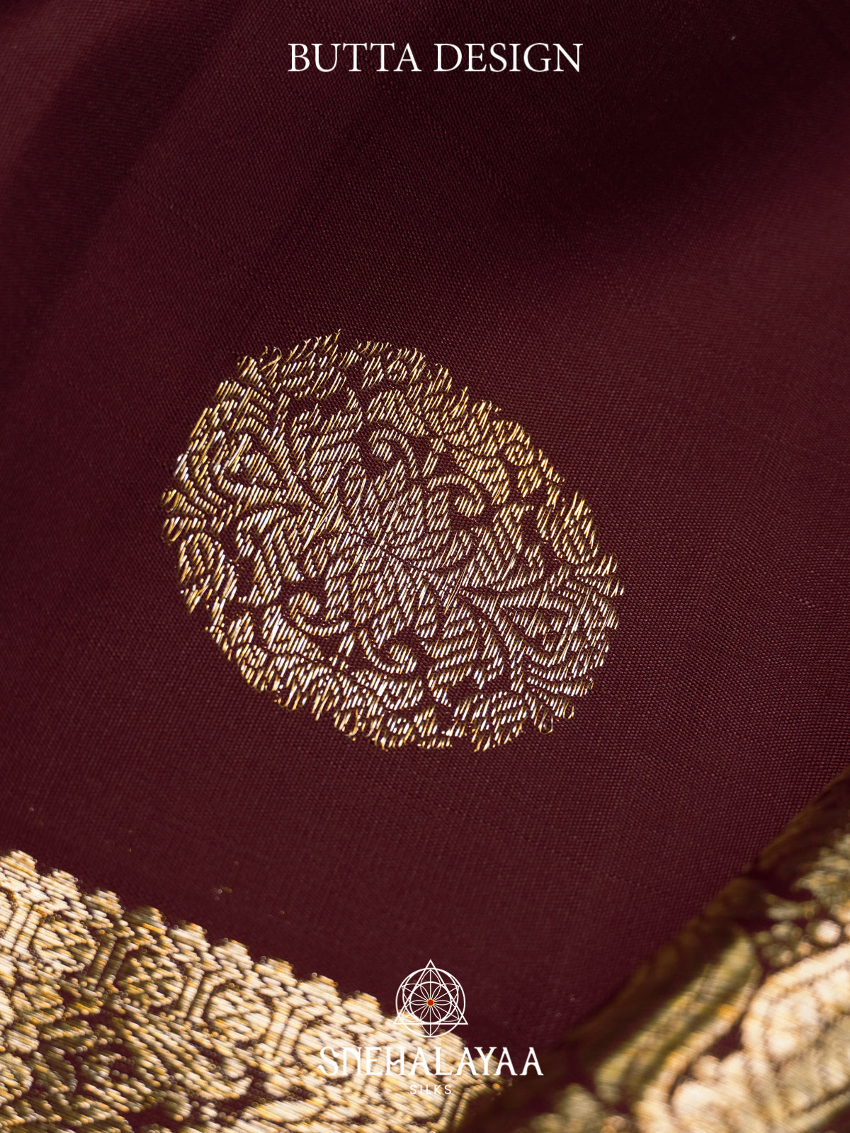 Maroon Kanjivaram Silk Saree