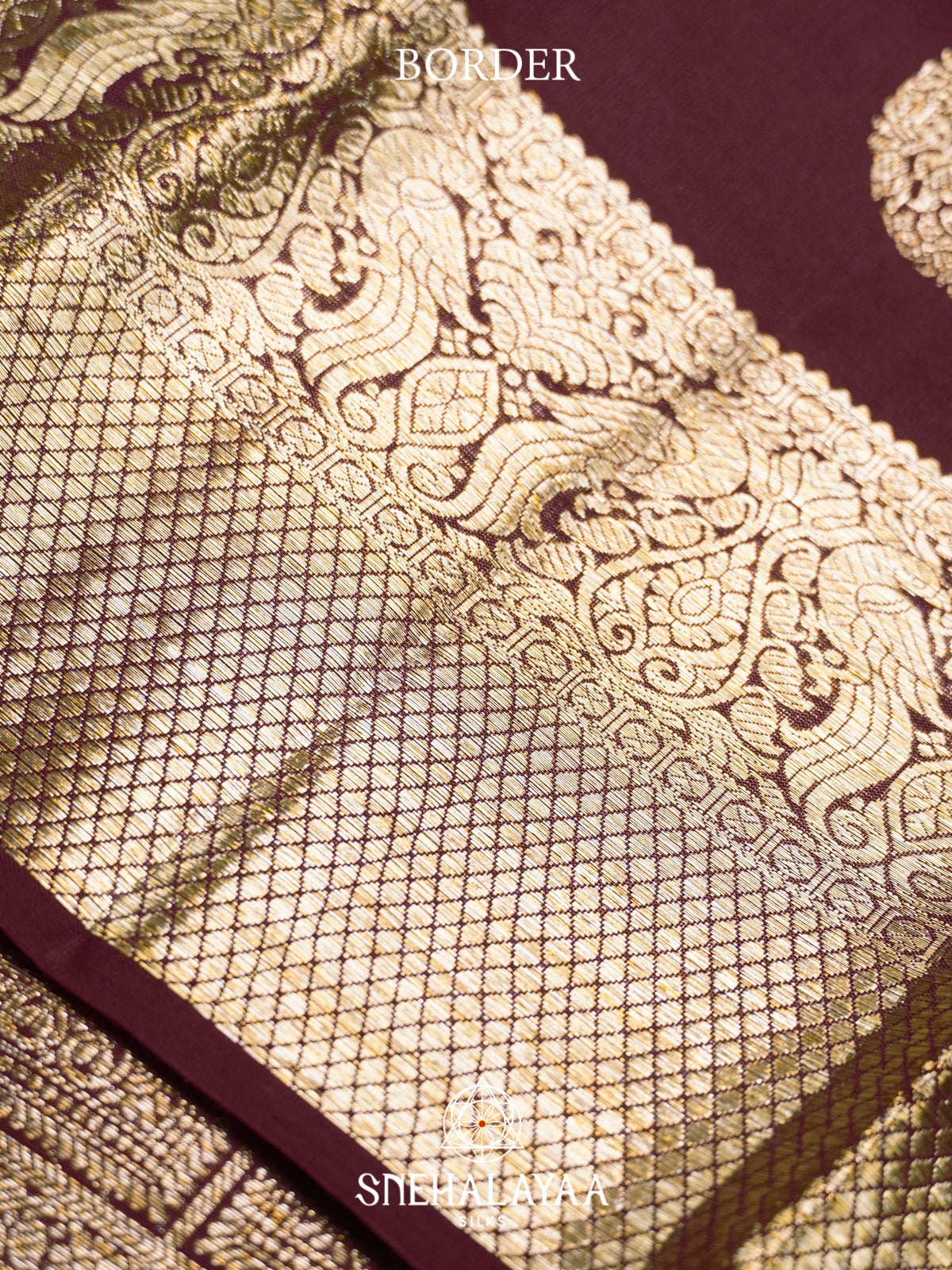 Maroon Kanjivaram Silk Saree