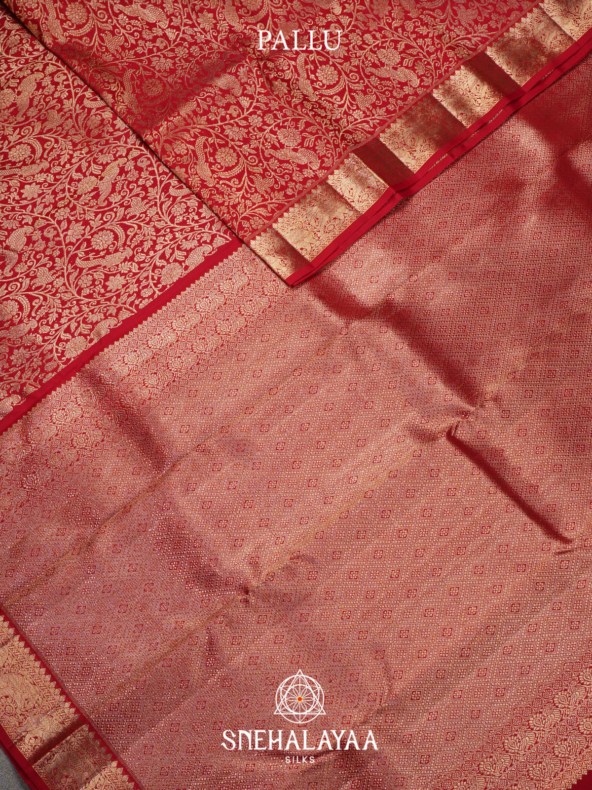 Red Kanjivaram Silk Saree