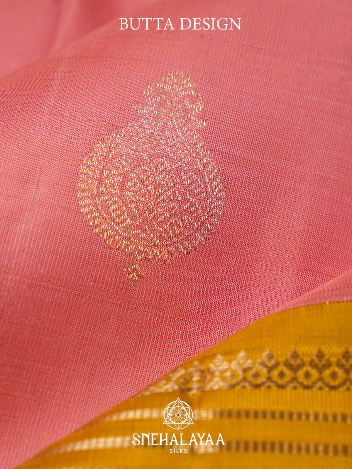 Pink Kanjivaram Silk Saree