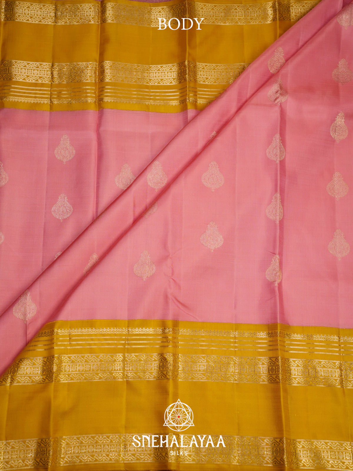 Pink Kanjivaram Silk Saree