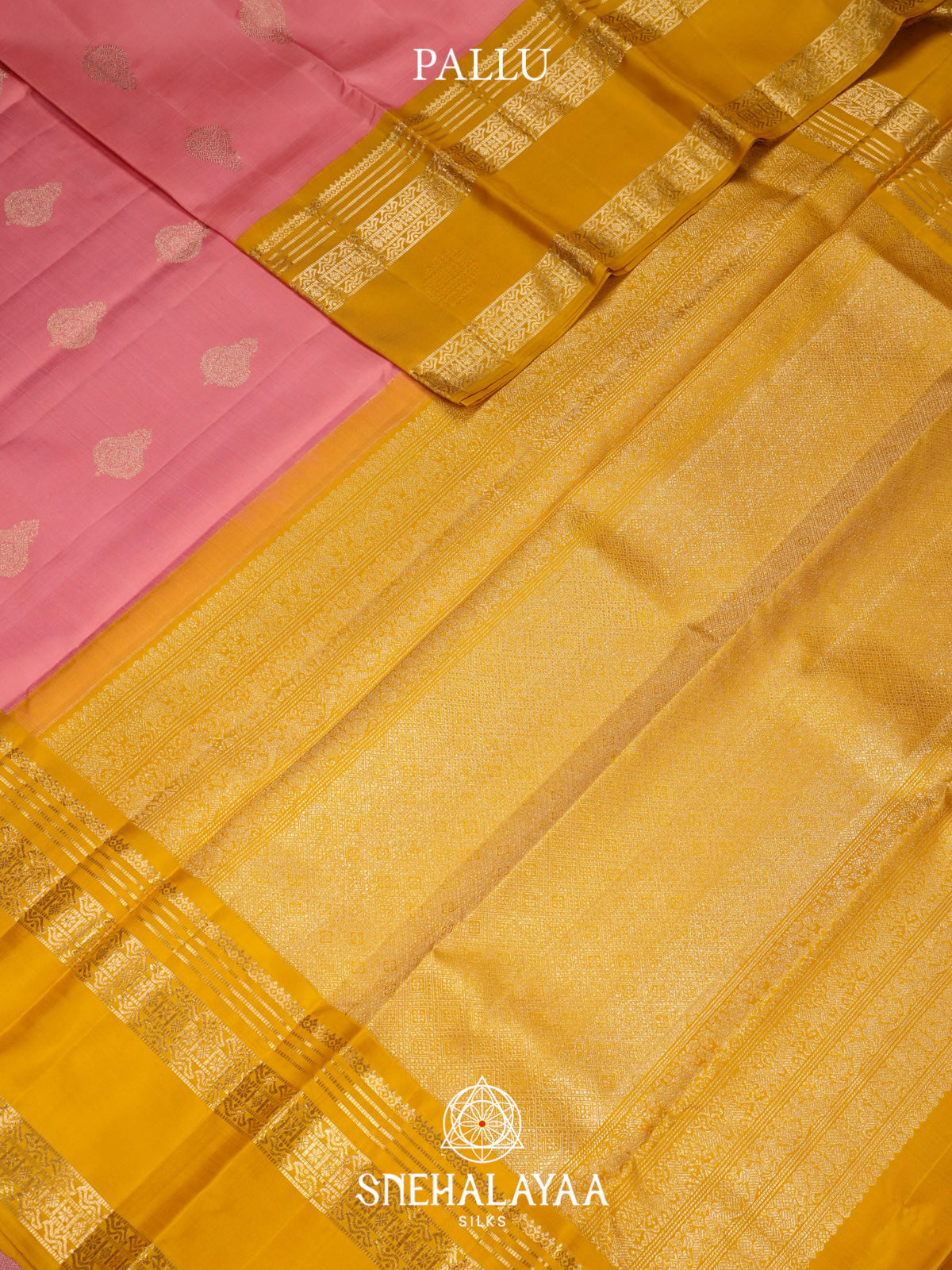 Pink Kanjivaram Silk Saree