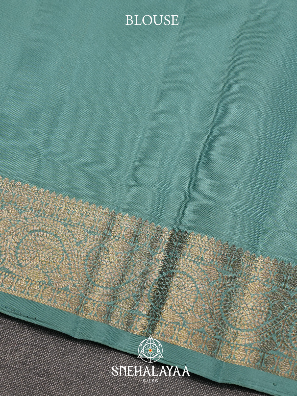 Mint Green Kanjivaram Silk Saree