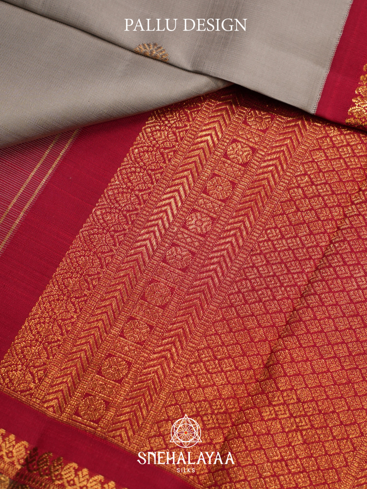 Off White Kanjivaram Silk Saree